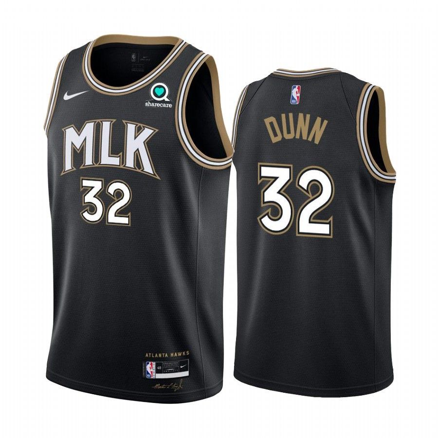 Atlanta Hawks Kris Dunn #1 Black 2020-21 City Edition Jersey - Friend Lounge Store - Shop for All Things Jerseys Sports - PersonalJerseys