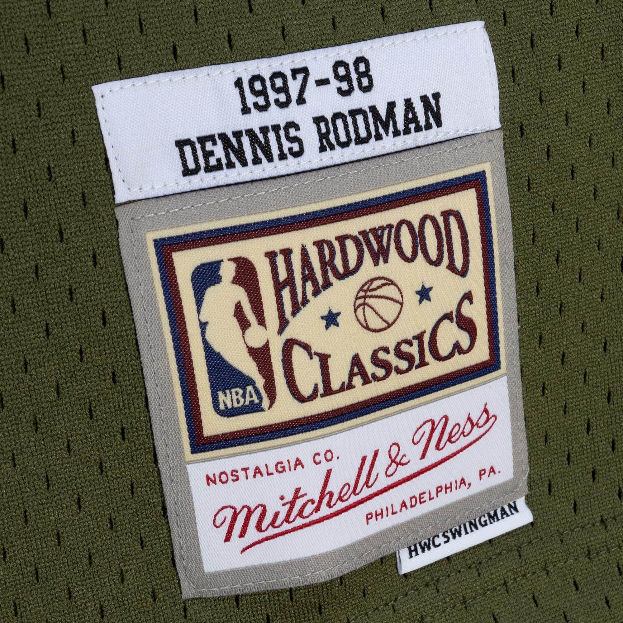 Flight Swingman Dennis Rodman Chicago Bulls 1997-98 Jersey - PersonalJerseys