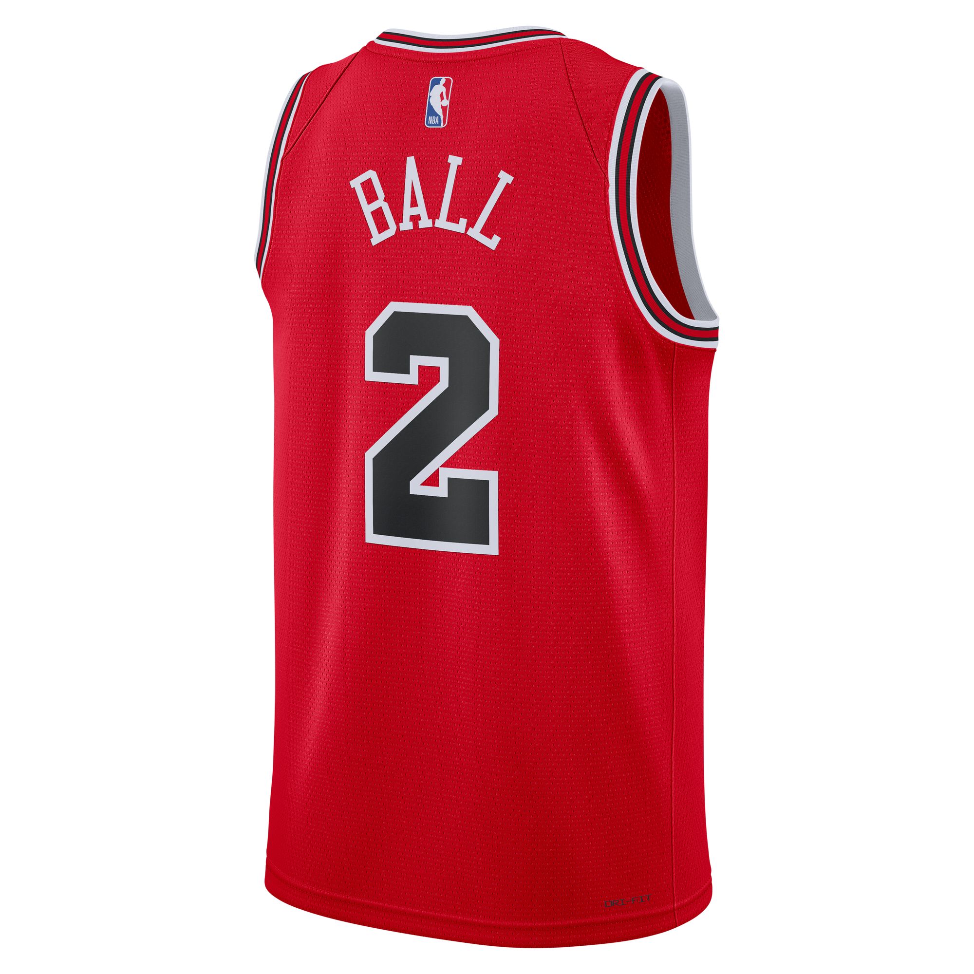 Lonzo Ball Chicago Bulls Nike Unisex Swingman Jersey - Association Edition - Red - PersonalJerseys