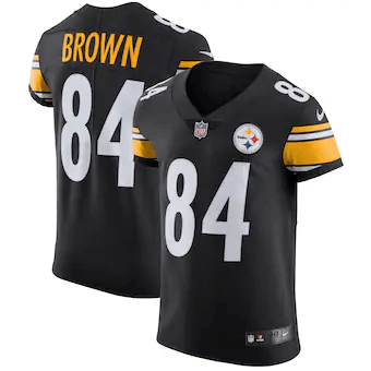 Antonio Brown Pittsburgh Steelers Vapor Untouchable Elite Player Jersey - Black - Friend Lounge Store - Shop for All Things Jerseys Sports - PersonalJerseys