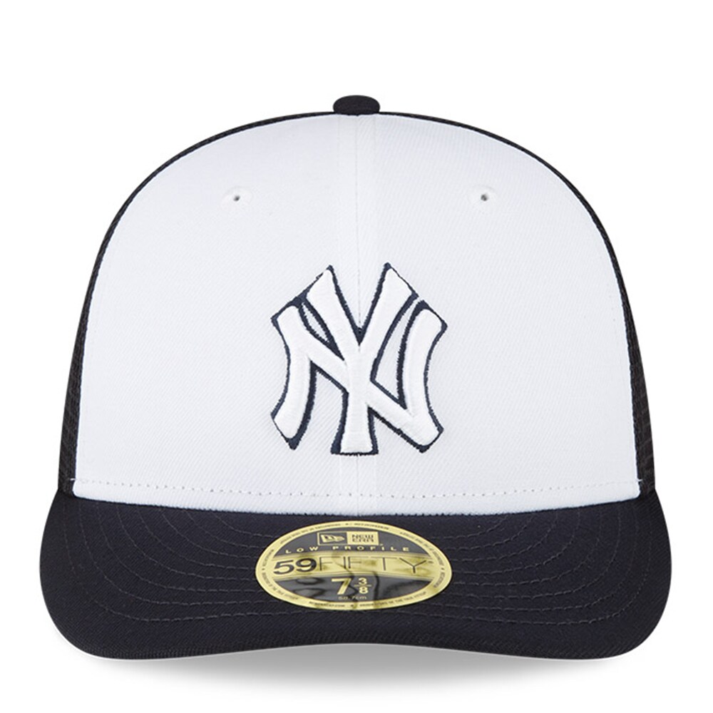 New York Yankees New Era 2023 On-Field Batting Practice Low Profile 59FIFTY Fitted Hat - Navy/White - PersonalJerseys