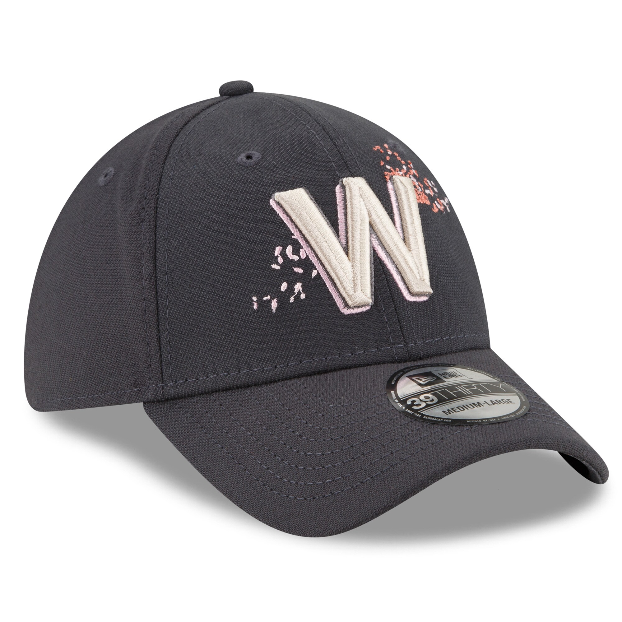 Washington Nationals New Era 2022 City Connect 39THIRTY Flex Hat - Graphite - PersonalJerseys