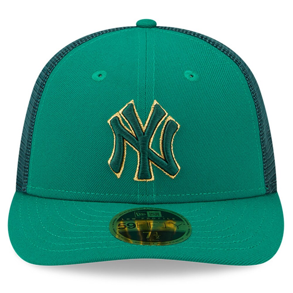 New York Yankees New Era 2023 St. Patrick's Day Low Profile 59FIFTY Fitted Hat - Kelly Green - PersonalJerseys