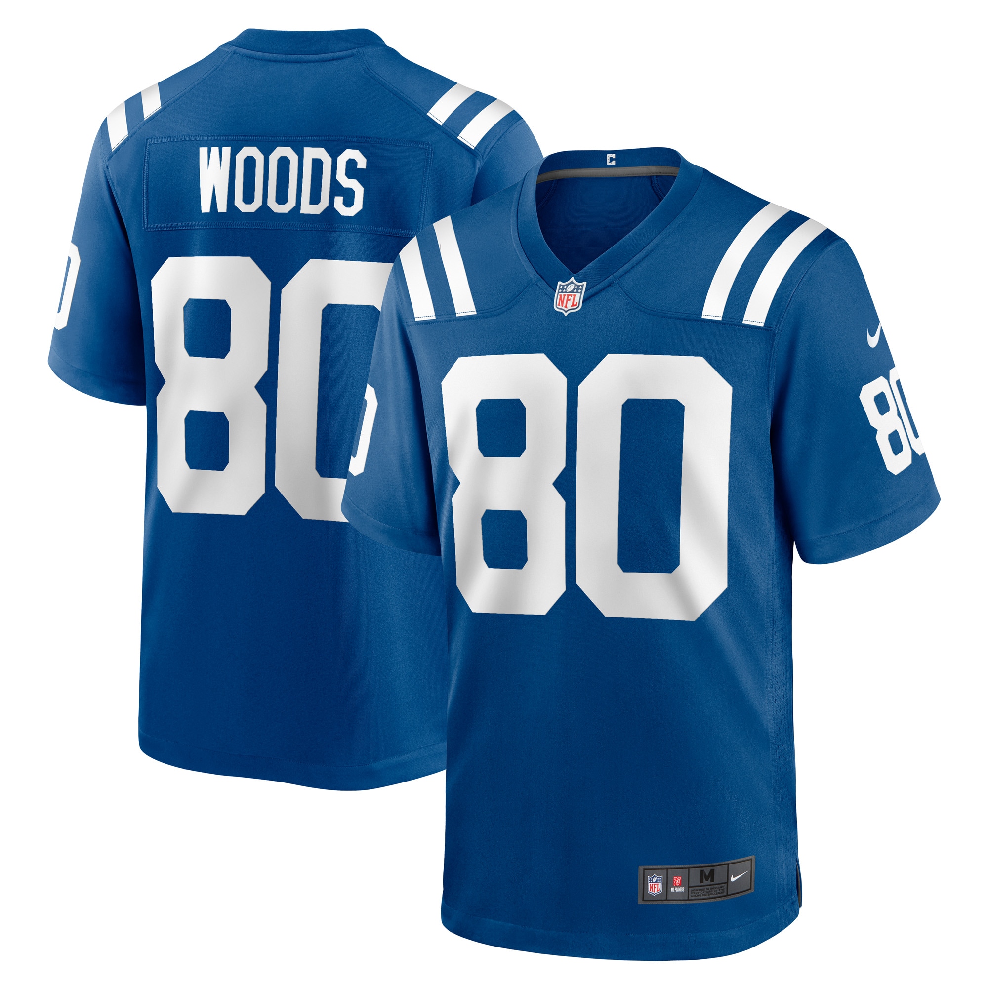 Indianapolis Colts Jelani Woods Royal Player Game Jersey for Youth Women Men - Friend Lounge Store - Shop for All Things Jerseys Sports - PersonalJerseys
