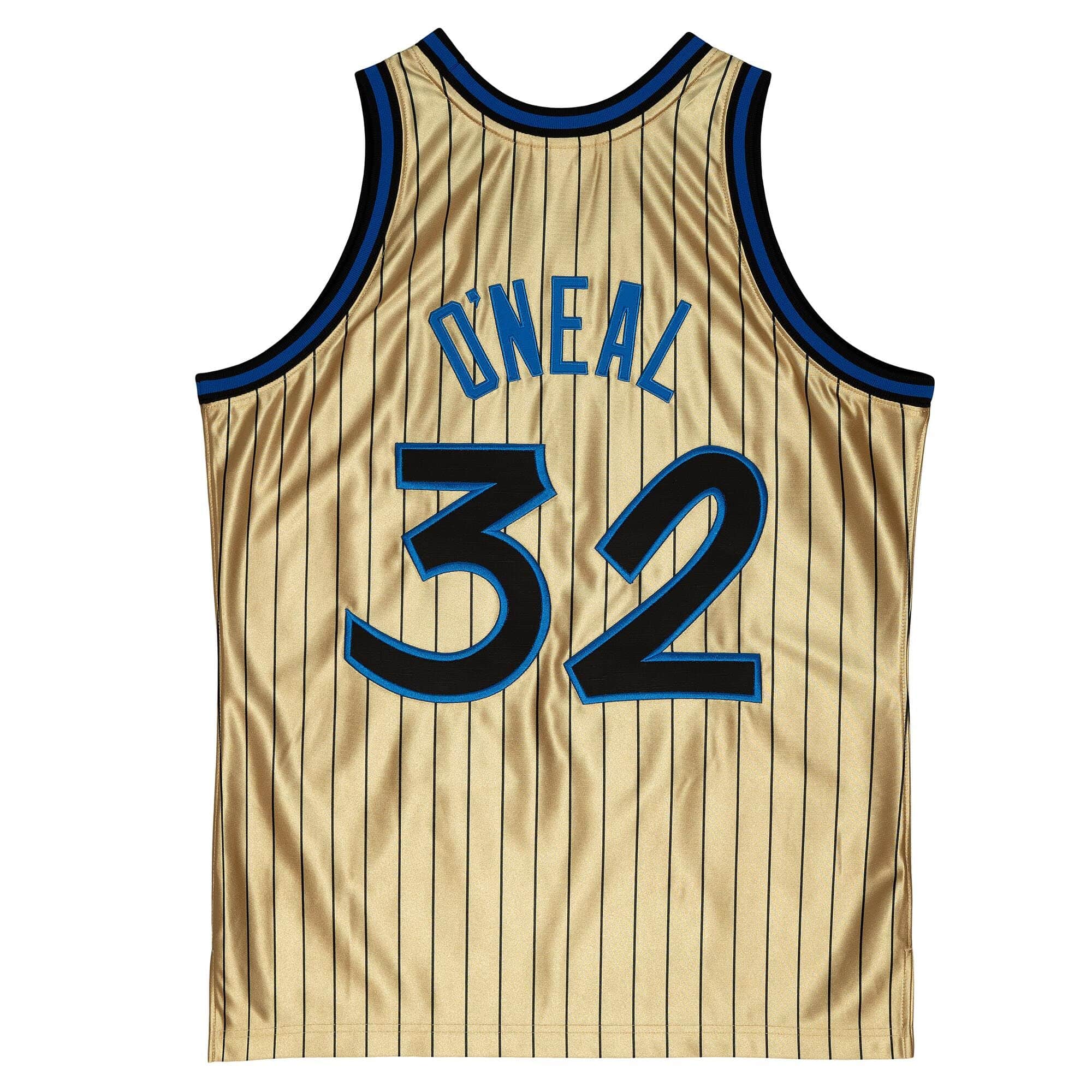 75th Anniversary Gold Swingman Shaquille O'Neal Orlando Magic 1993-94 Jersey - PersonalJerseys