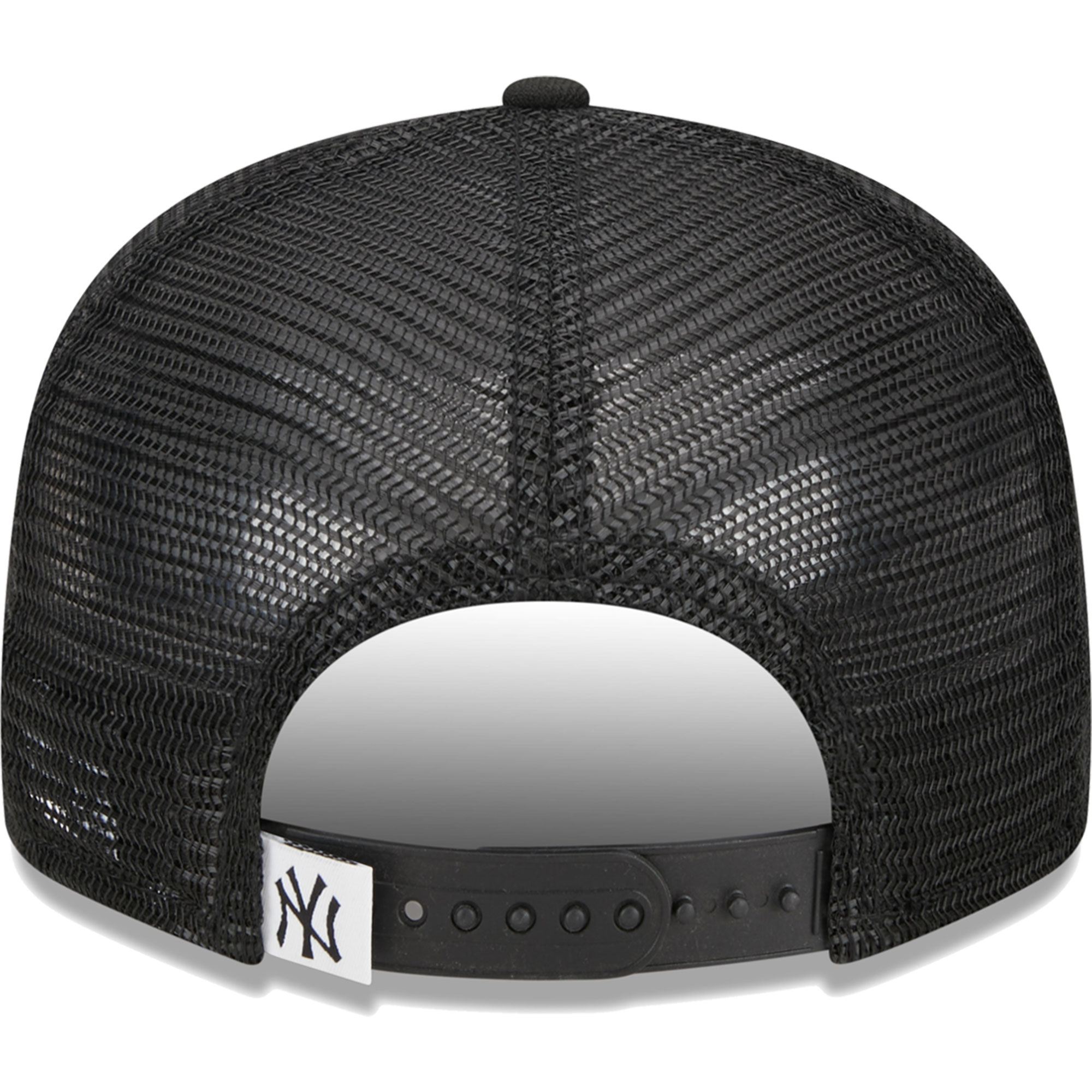 New York Yankees New Era Trucker 9FIFTY Snapback Hat - Black - PersonalJerseys