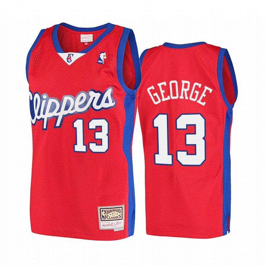 Paul George LA Clippers Red Jersey Hardwood Classics 2001-02 - Friend Lounge Store - Shop for All Things Jerseys Sports - PersonalJerseys