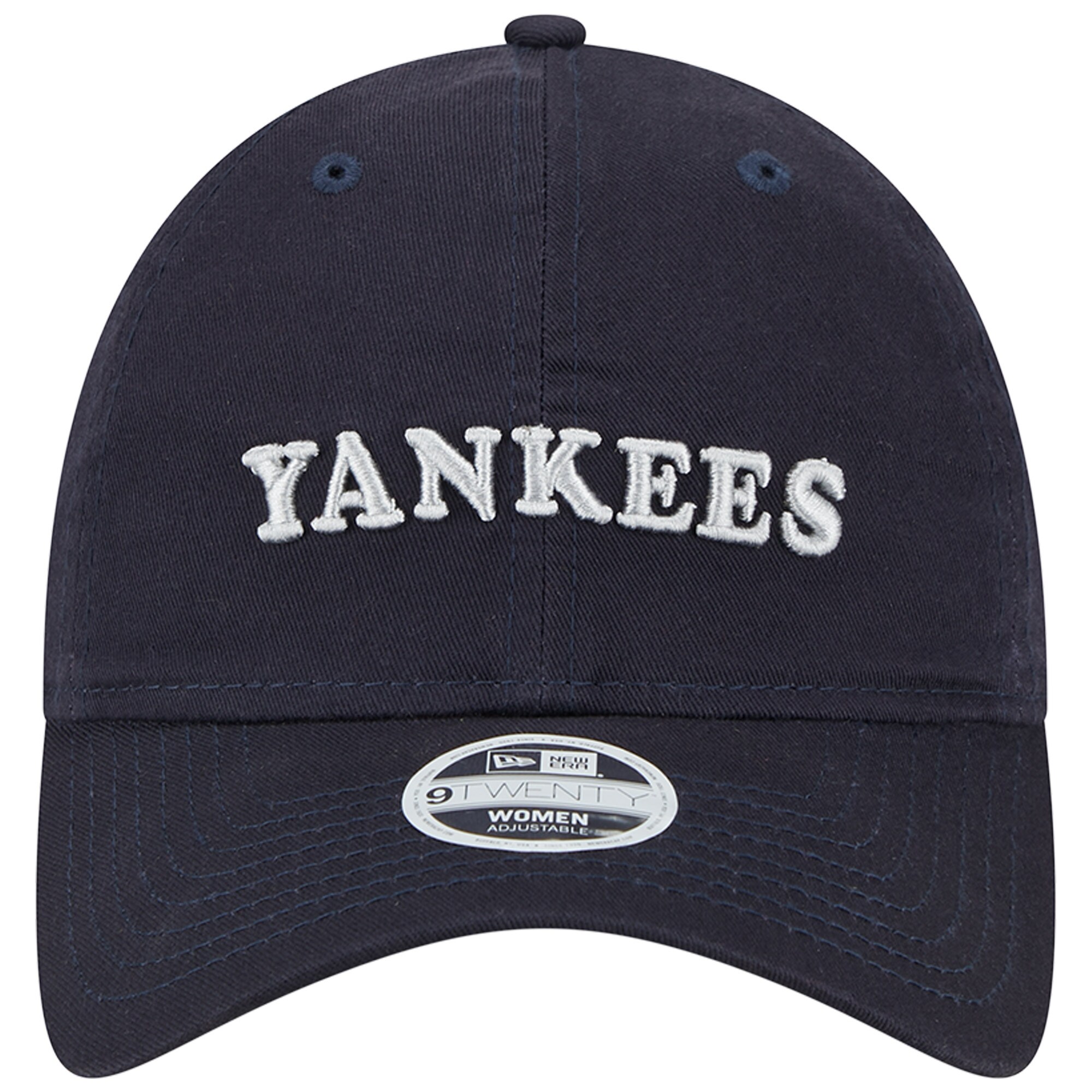New York Yankees New Era Women's Shoutout 9TWENTY Adjustable Hat - Navy - PersonalJerseys