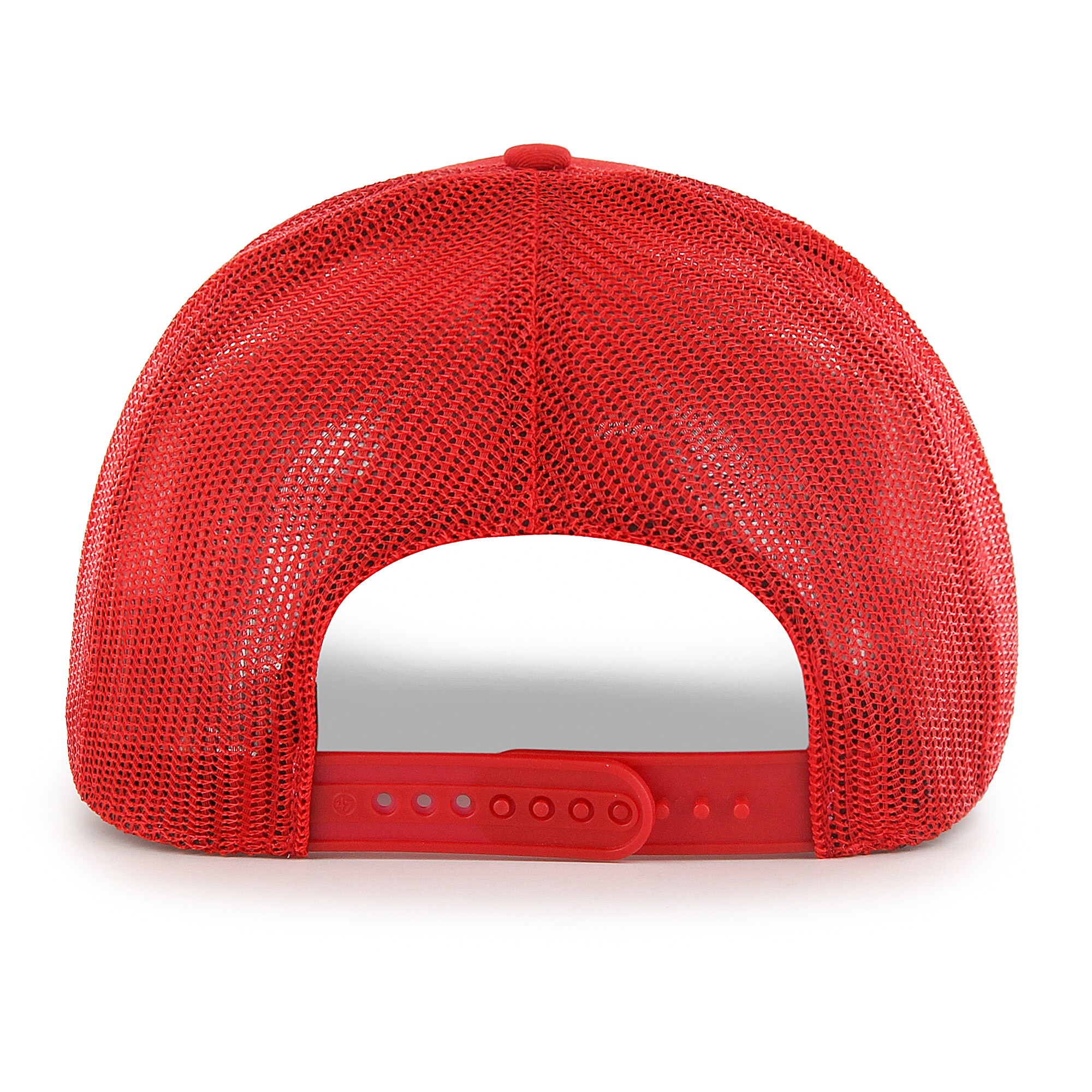 Philadelphia Phillies '47 Ridgeline Tonal Patch Trucker Adjustable Hat - Red - PersonalJerseys