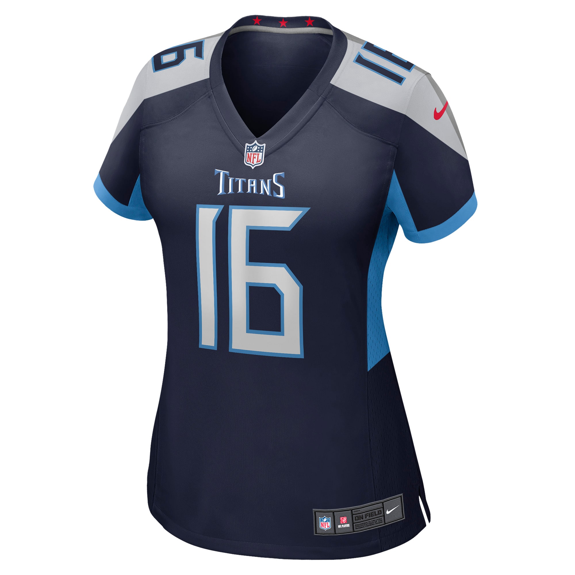 Treylon Burks Tennessee Titans Nike Women's Player Game Jersey - Navy - PersonalJerseys