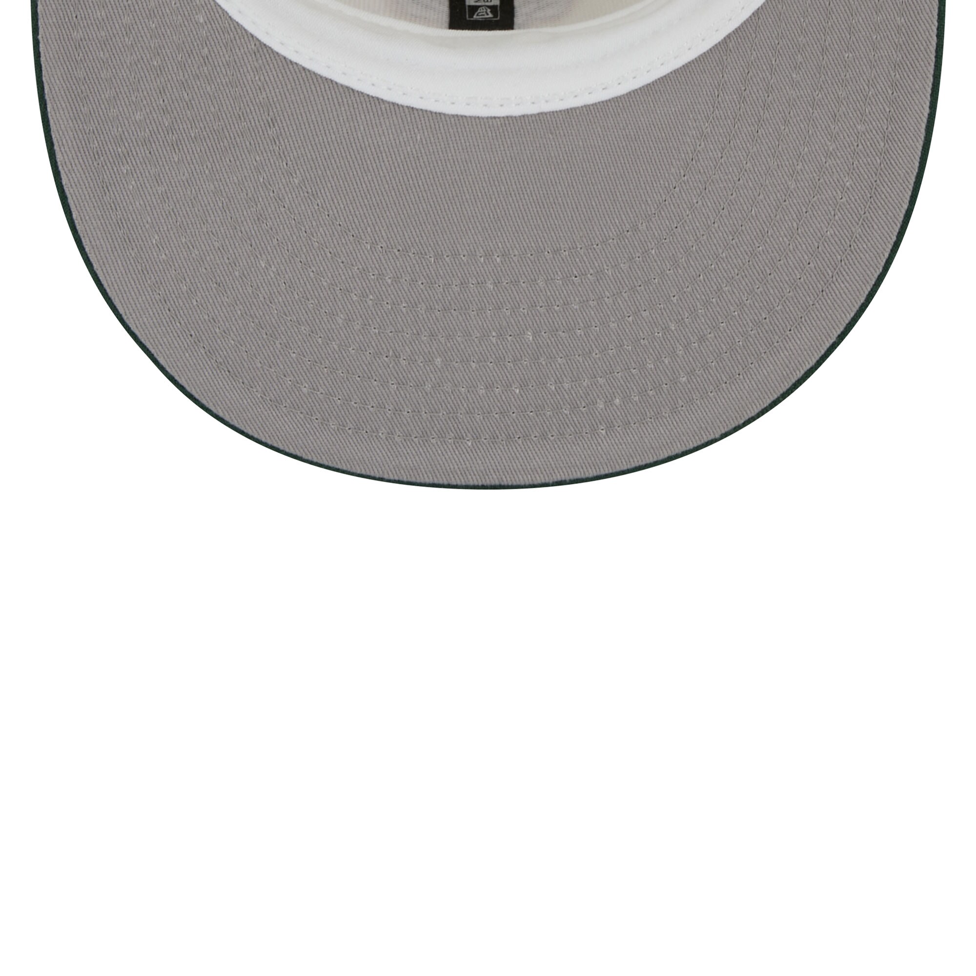 Milwaukee Bucks New Era Piping 2-Tone 59FIFTY Fitted Hat - Cream/Hunter Green - PersonalJerseys