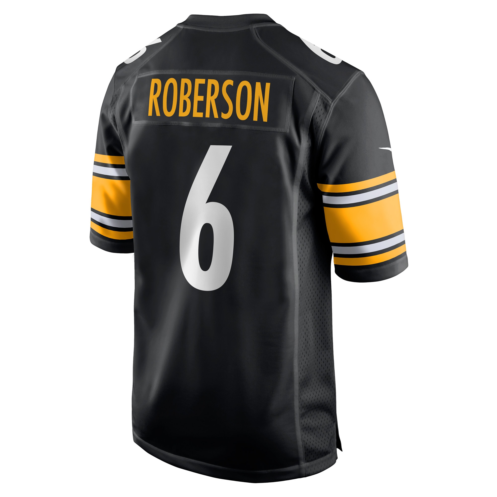 Jaquarii Roberson Pittsburgh Steelers Nike Game Player Jersey - Black - PersonalJerseys