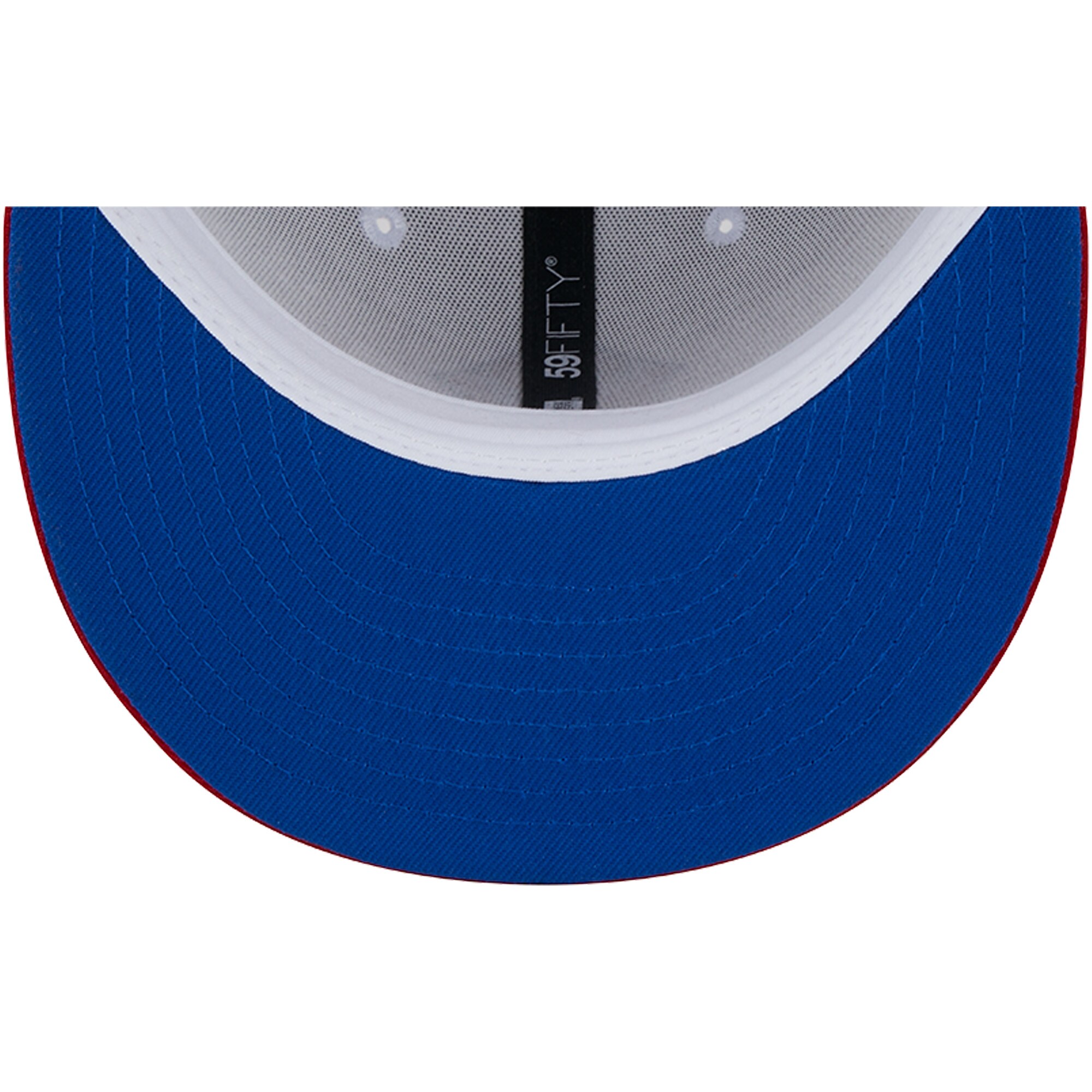 New York Yankees New Era Undervisor 59FIFTY Fitted Hat - White/Red - PersonalJerseys