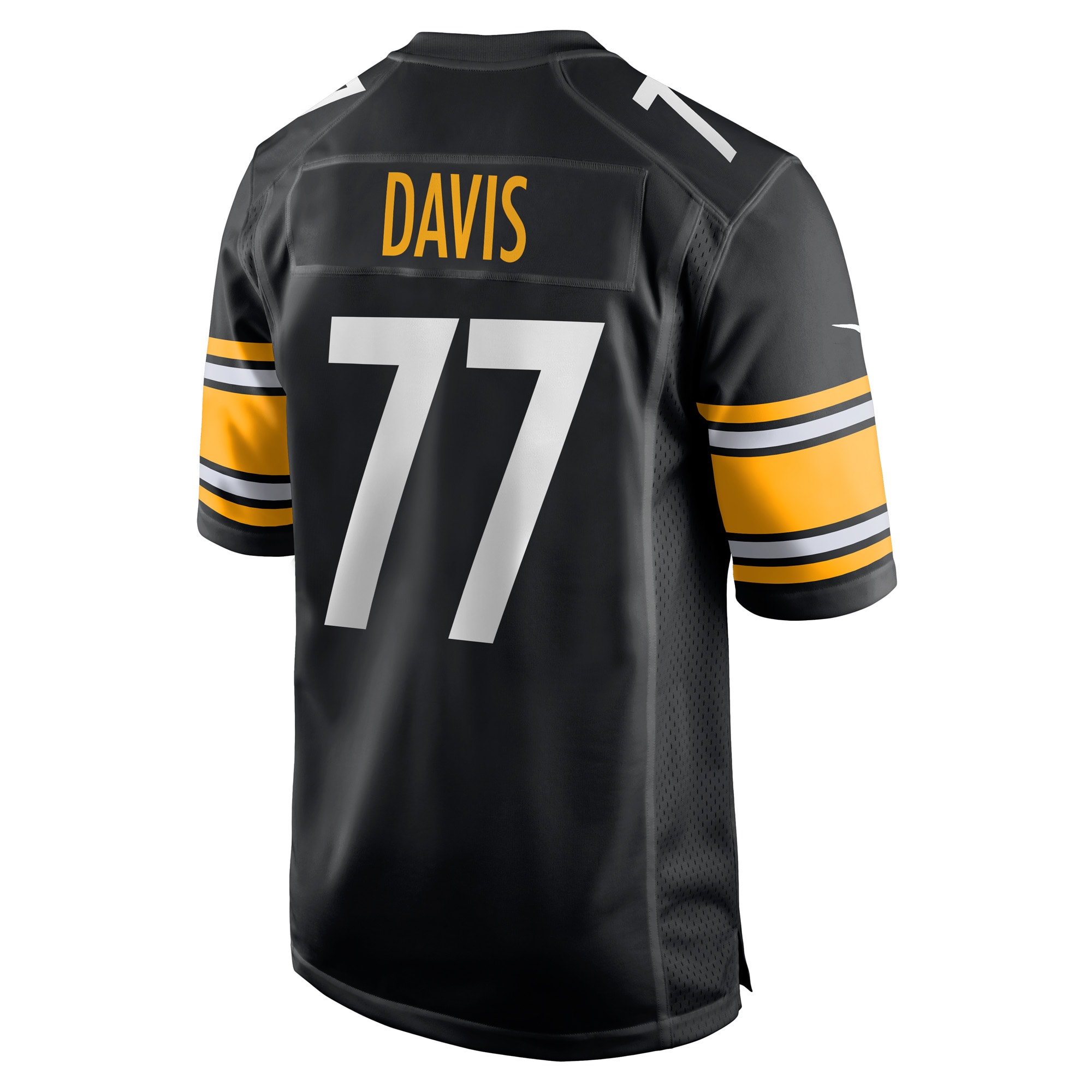 Jesse Davis Pittsburgh Steelers Nike Game Player Jersey - Black - PersonalJerseys