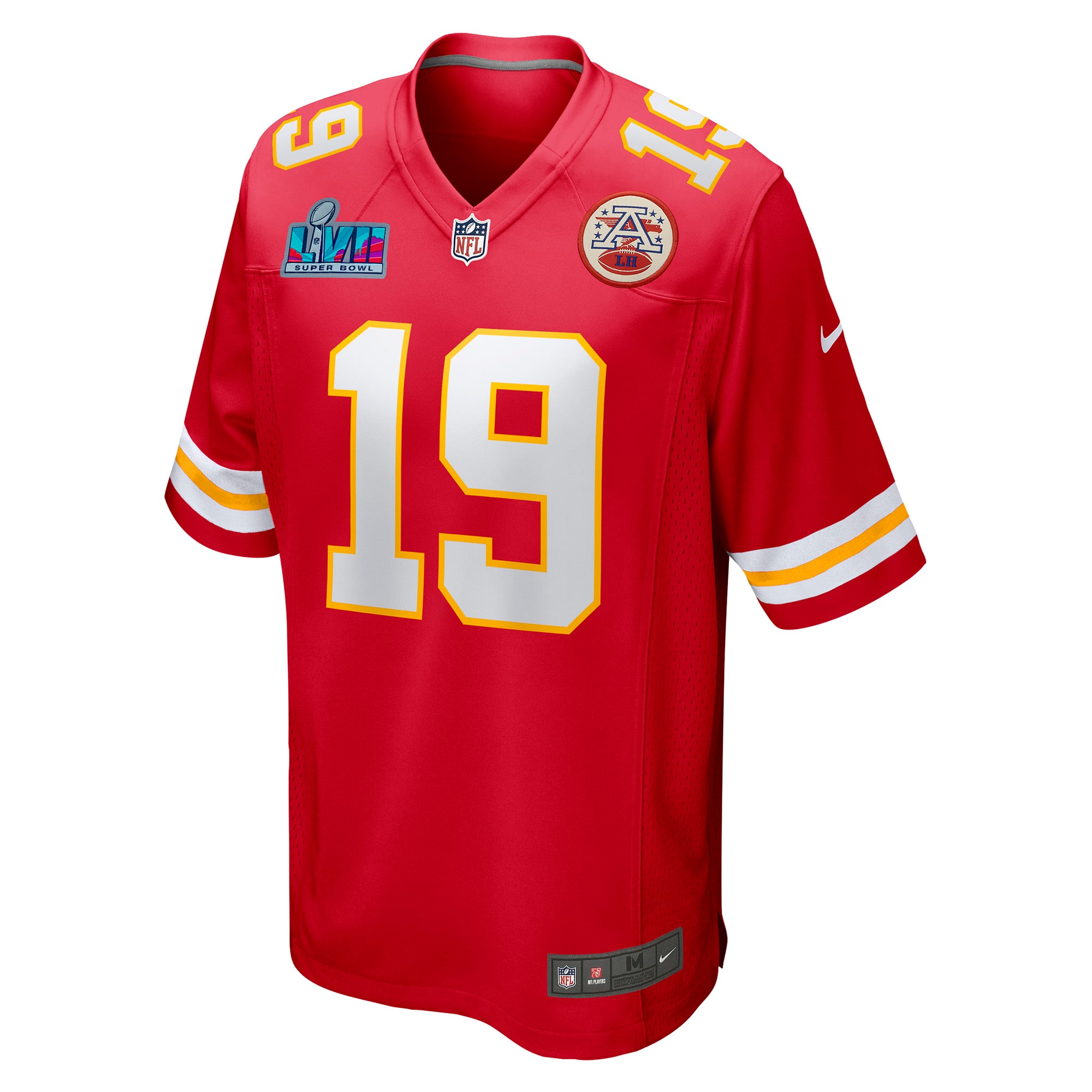 Kadarius Toney Kansas City Chiefs Nike Super Bowl LVII Patch Game Jersey - Red - PersonalJerseys