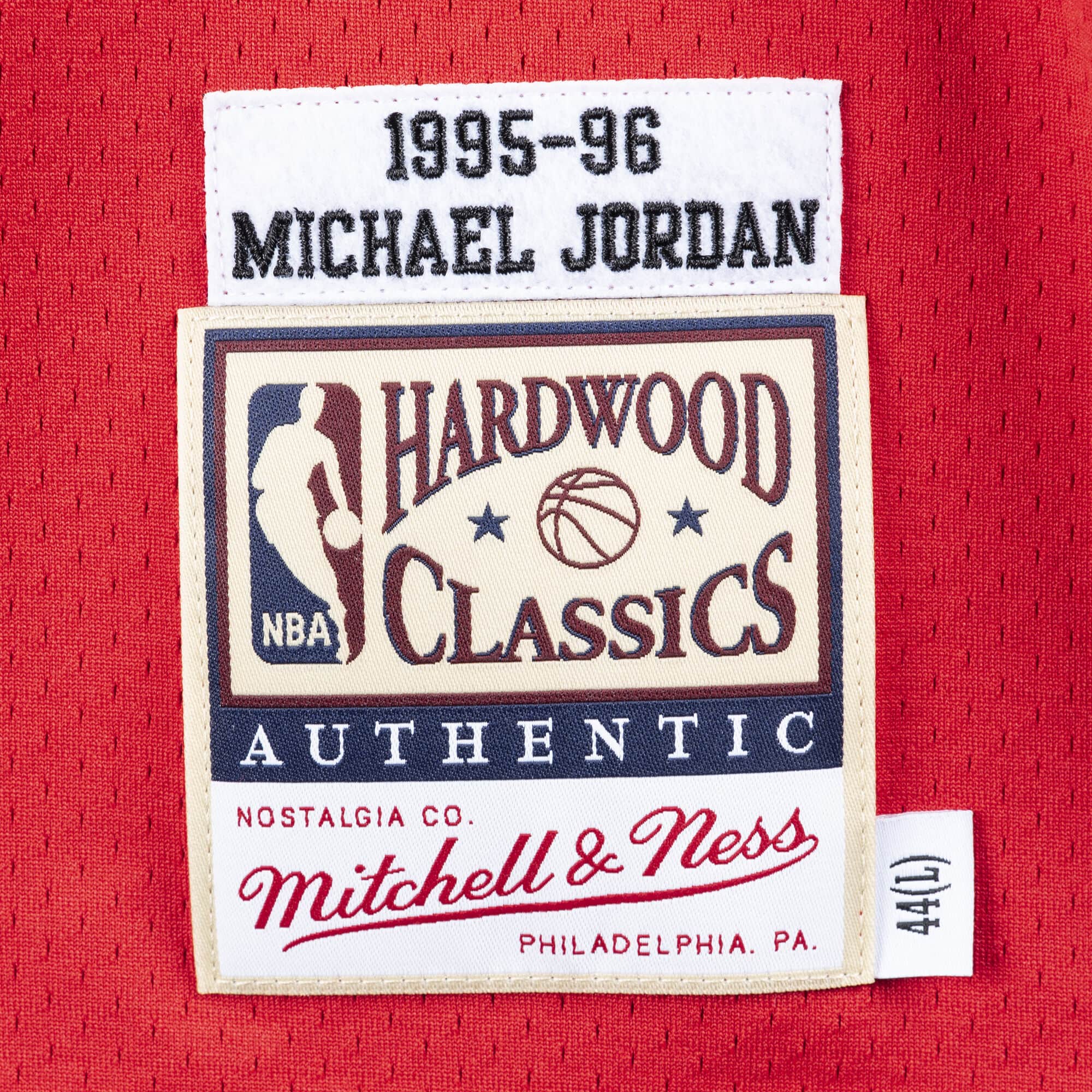 Authentic Jersey Chicago Bulls Road Finals 1995-96 Michael Jordans - PersonalJerseys