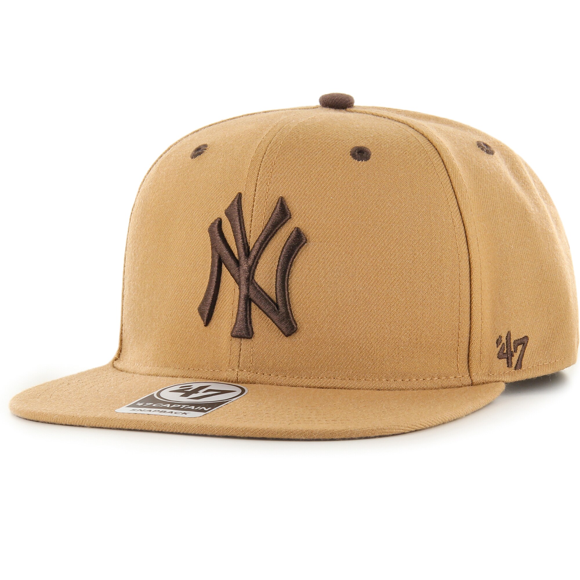 New York Yankees '47 Captain Snapback Hat - Toffee - PersonalJerseys