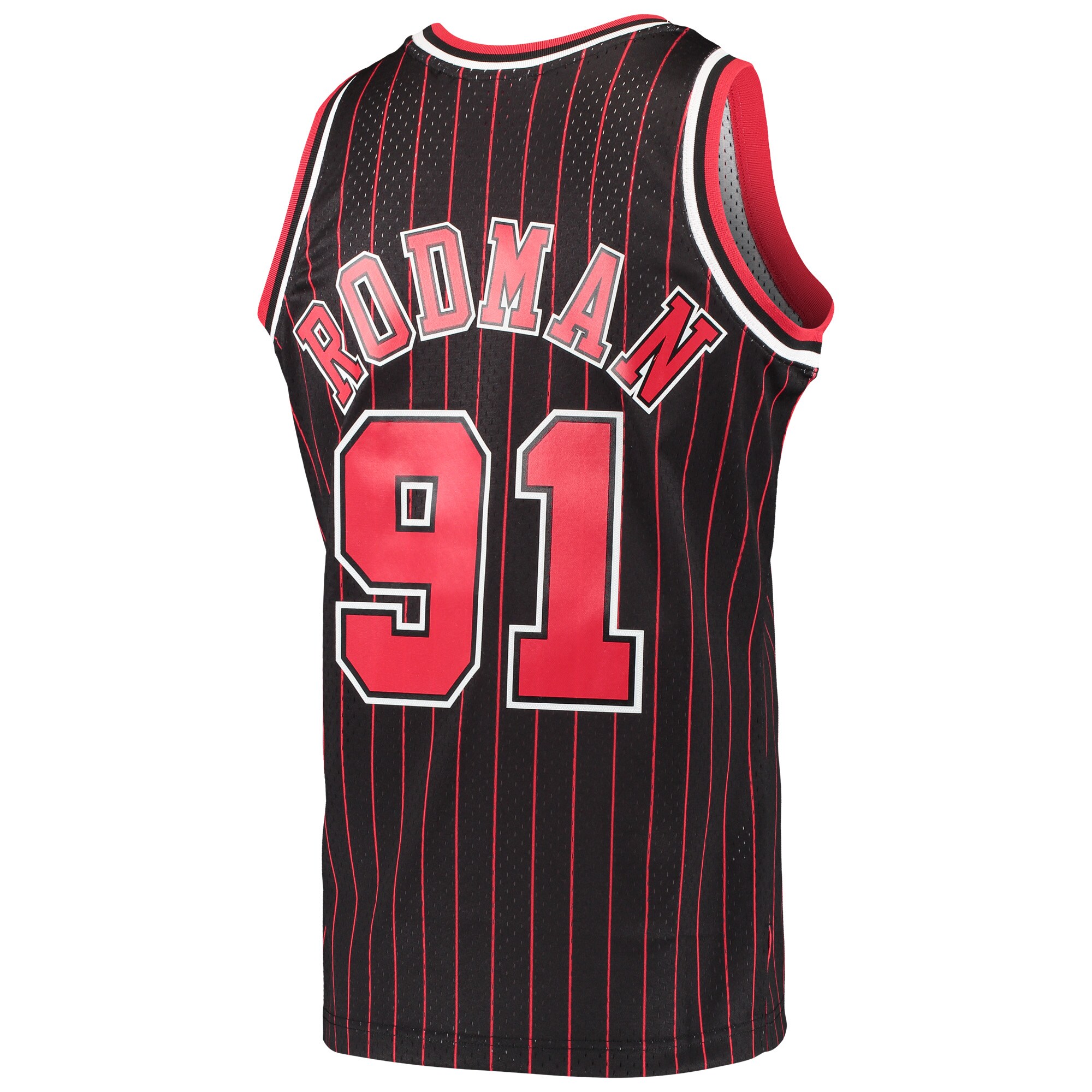 Dennis Rodman Chicago Bulls Mitchell &Ness Hardwood Classics Swingman Jersey - Black - PersonalJerseys