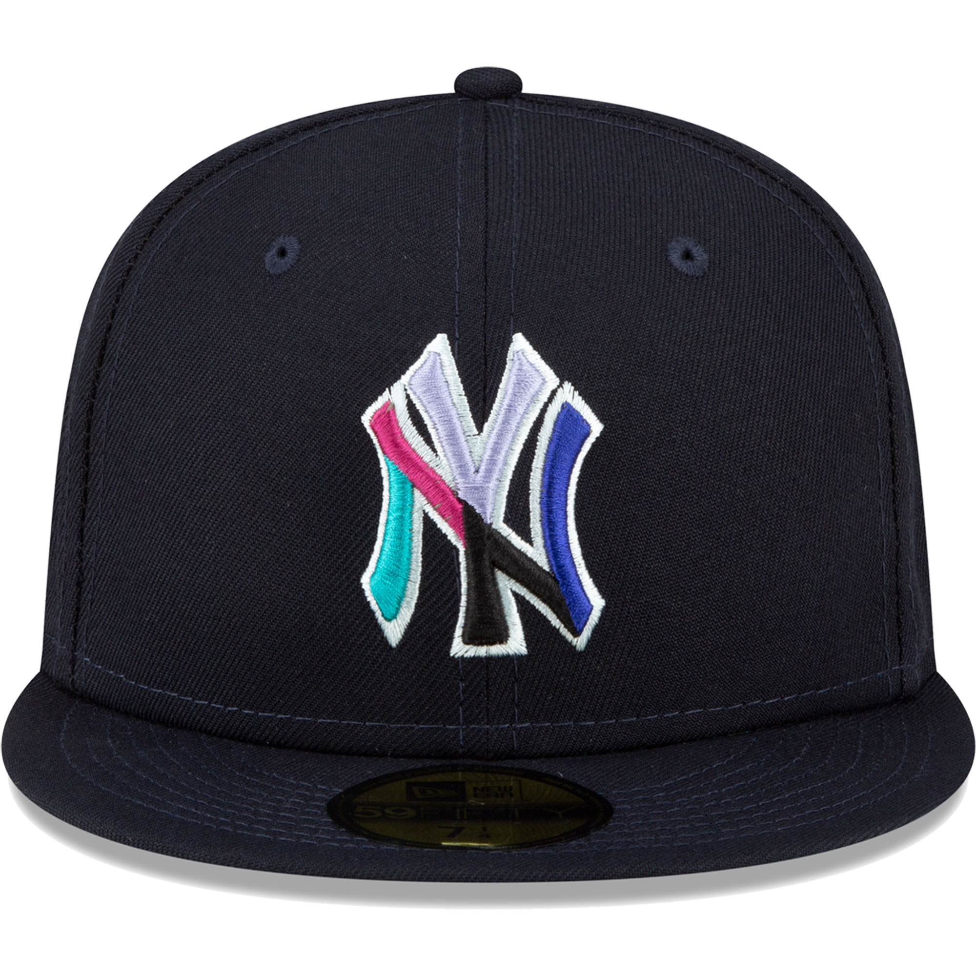 New York Yankees New Era 1996 World Series Polar Lights 59FIFTY Fitted Hat - Navy - PersonalJerseys