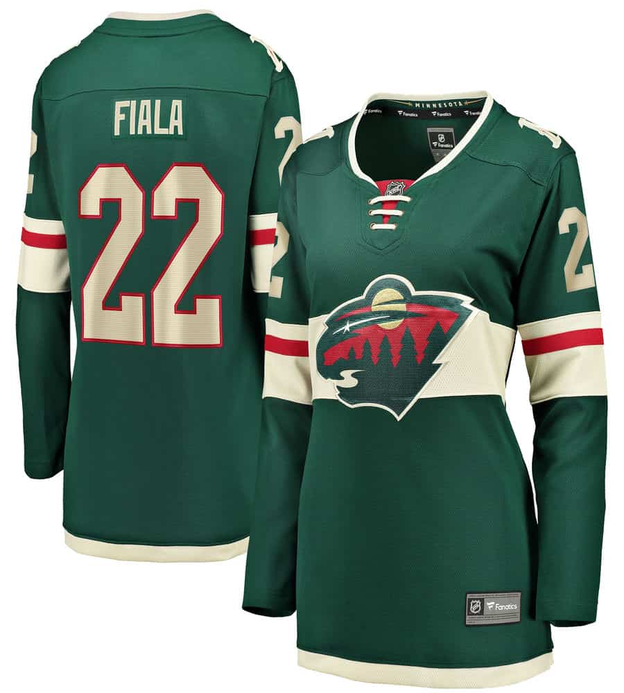 Kevin Fiala Minnesota Wild Home Breakaway Player Jersey - Green - Friend Lounge Store - Shop for All Things Jerseys Sports - PersonalJerseys