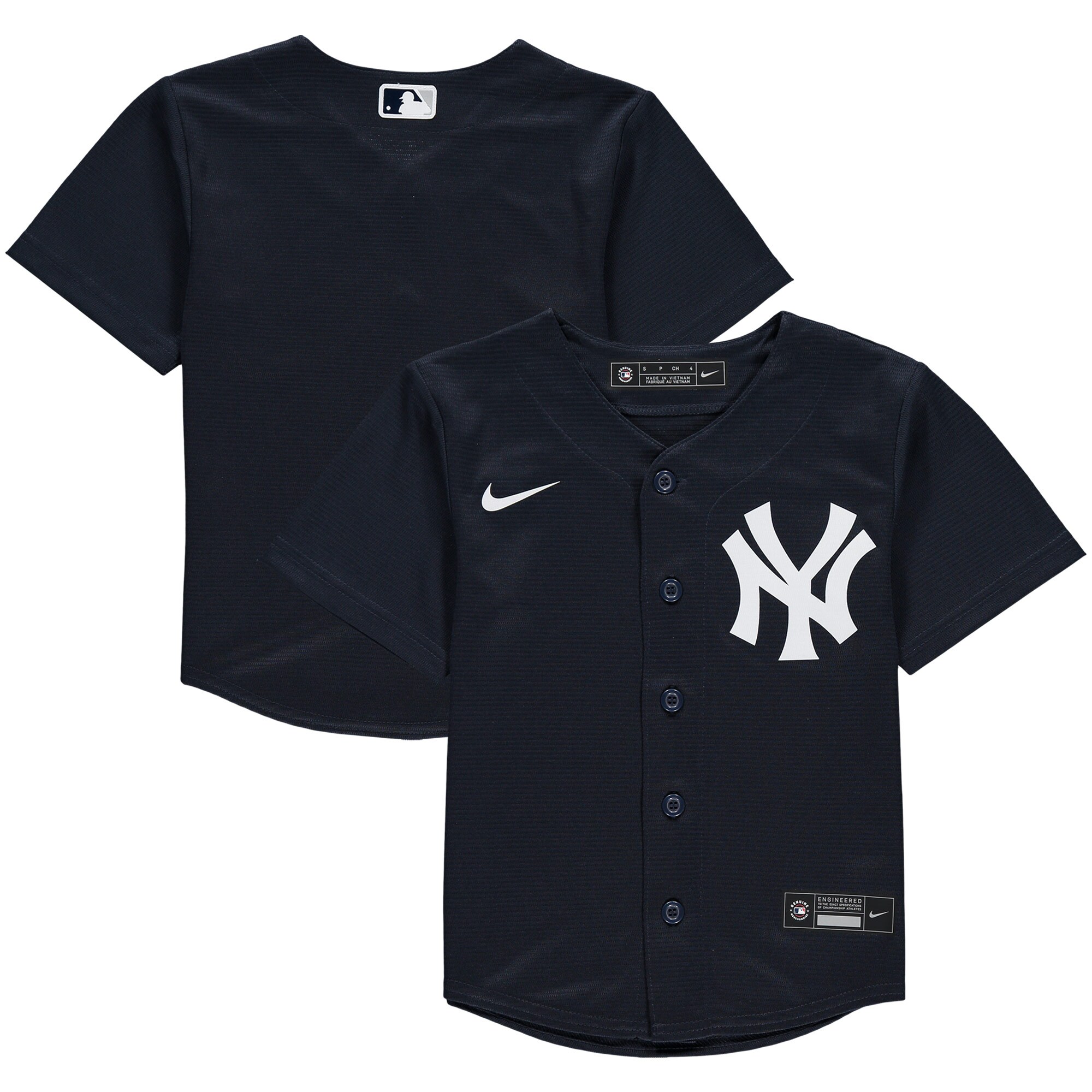 New York Yankees Nike Preschool Alternate Replica Team Jersey - Navy - PersonalJerseys