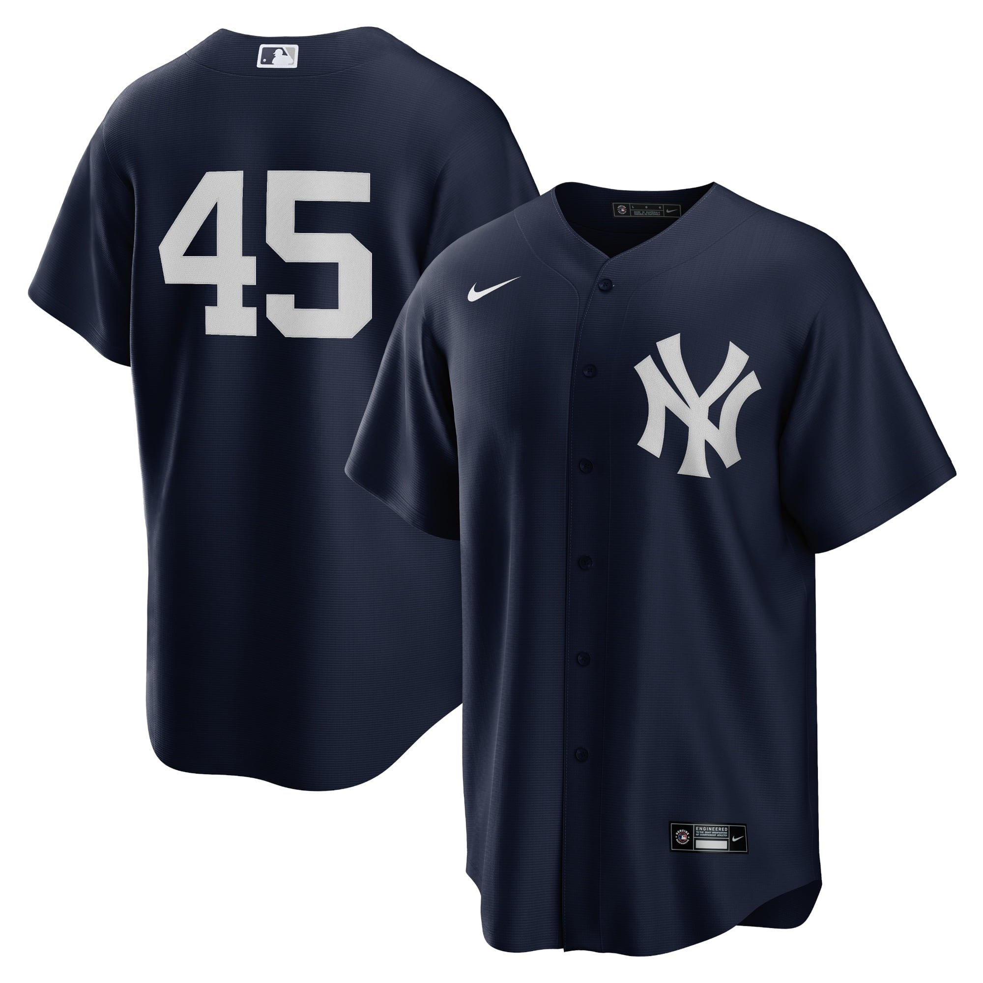 Men's Nike Gerrit Cole Navy New York Yankees Alternate Replica Player Name Jersey - PersonalJerseys