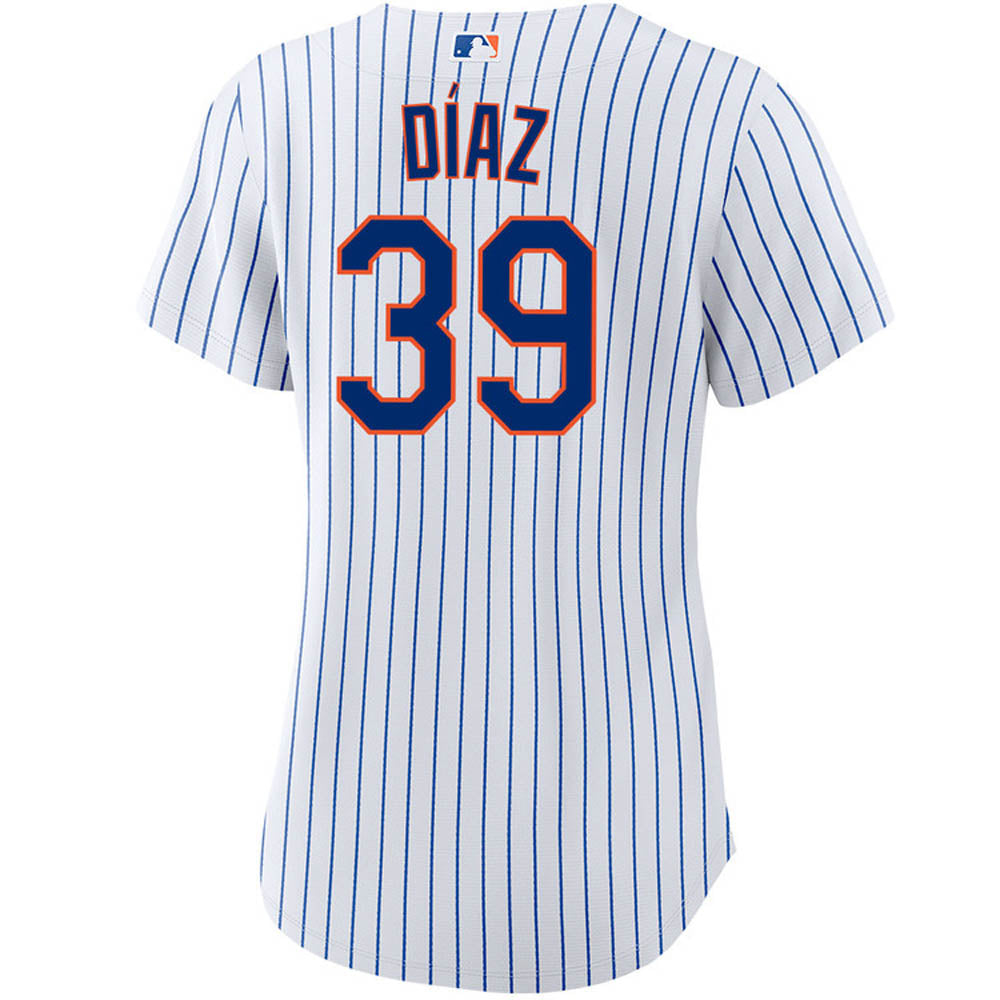 Women's New York Mets Edwin Diaz Cool Base Replica Home Jersey - White - Sports Wear Jersey - PersonalJerseys