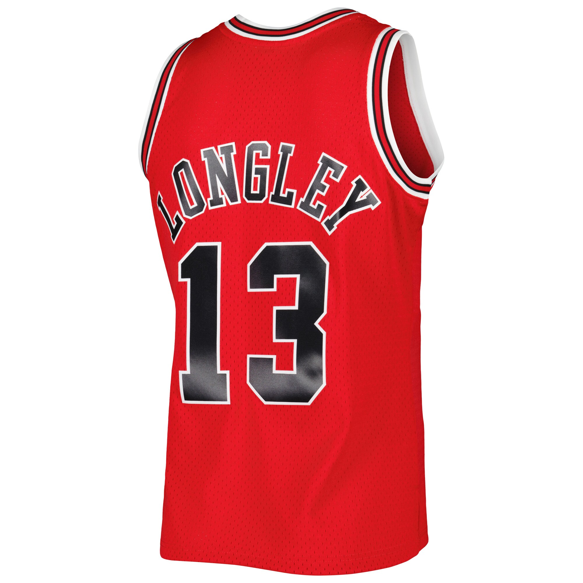 Luc Longley Chicago Bulls Mitchell &Ness 2001/02 Hardwood Classics Swingman Jersey - Red - PersonalJerseys