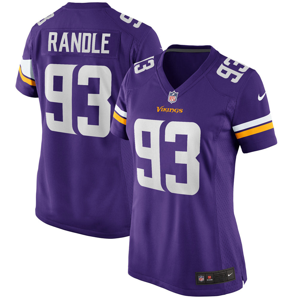 Women's Minnesota Vikings John Randle Game Retired Player Jersey Purple - Sports Wear Jersey - PersonalJerseys