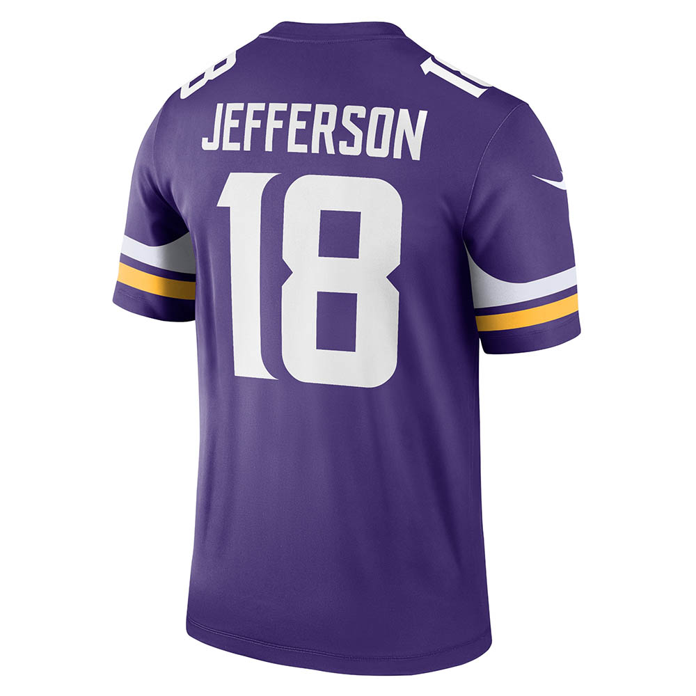 Men's Minnesota Vikings Justin Jefferson Legend Jersey Purple - PersonalJerseys