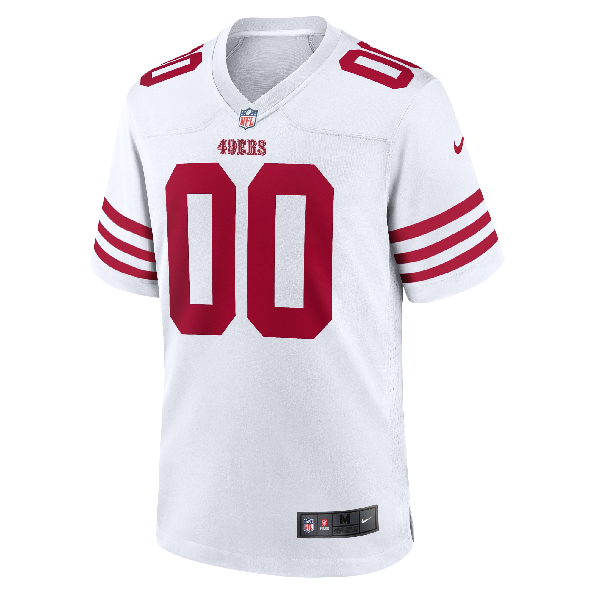 San Francisco 49ers Nike Game Custom Player Jersey - White - PersonalJerseys
