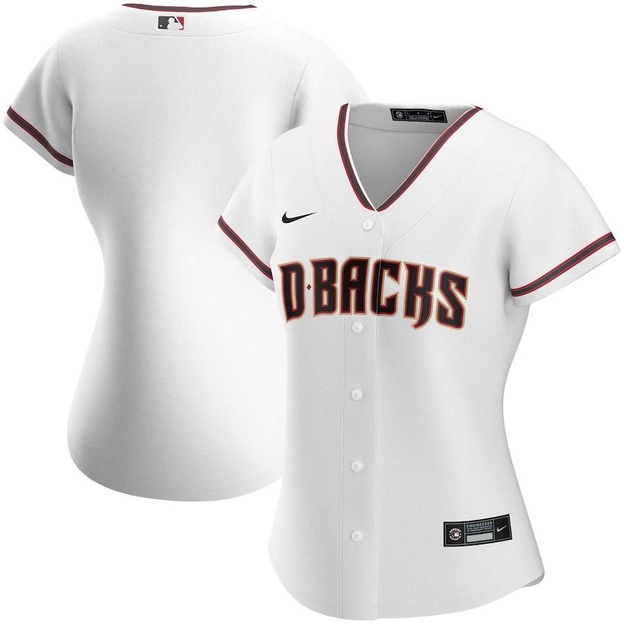 Arizona Diamondbacks Women's Home 2020 Team Jersey – White - Friend Lounge Store - Shop for All Things Jerseys Sports - PersonalJerseys