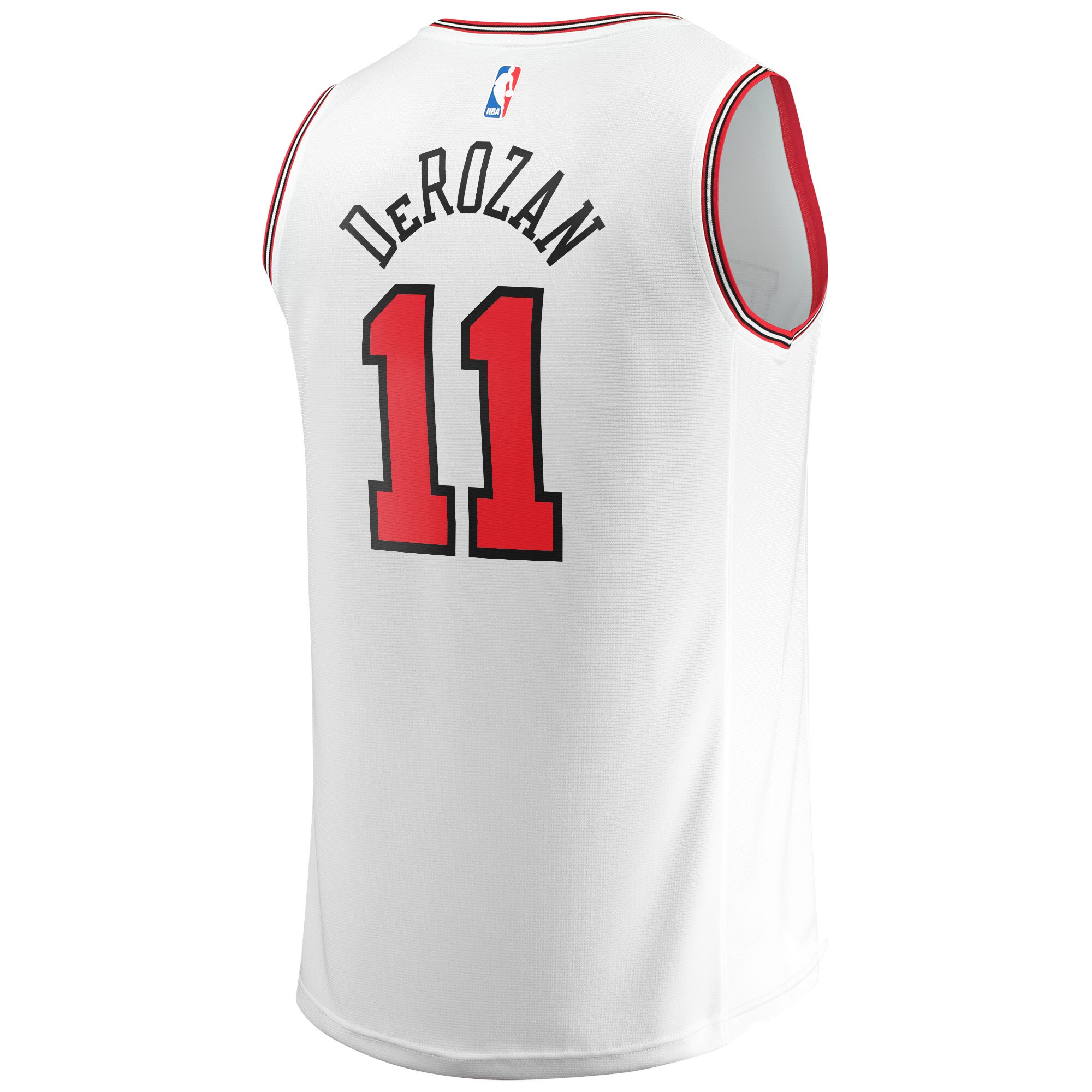 DeMar DeRozan Chicago Bulls Fanatics Branded Fast Break Replica Jersey - Association Edition - White - PersonalJerseys