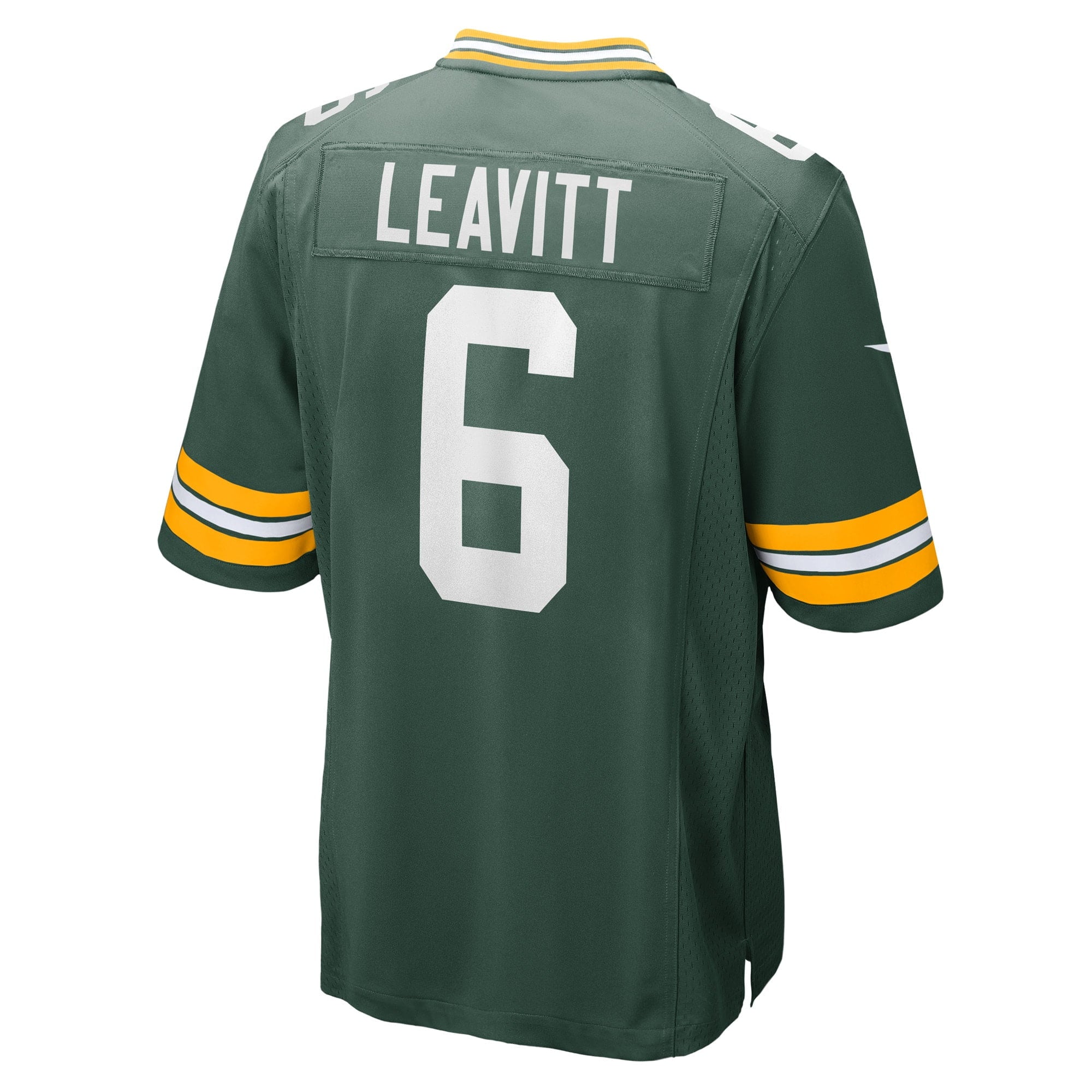 Men's Nike Dallin Leavitt Green Green Bay Packers Game Player Jersey - PersonalJerseys