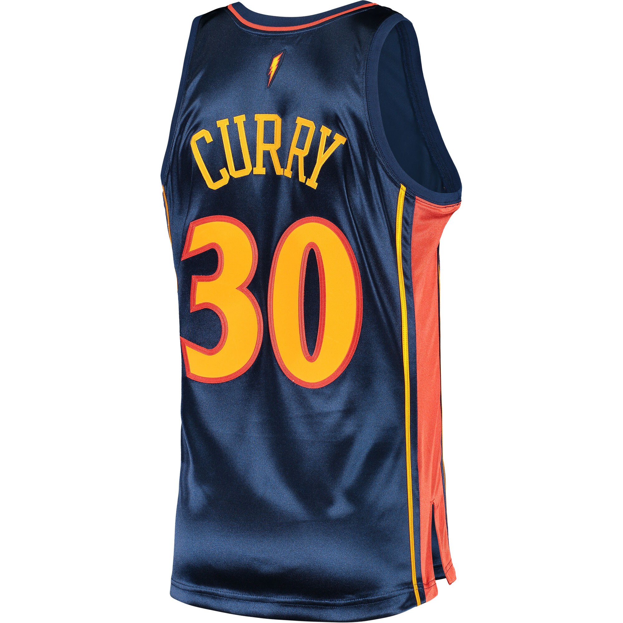 Stephen Curry Golden State Warriors Mitchell & Ness 2009 Hardwood Classics Authentic Jersey - Navy - PersonalJerseys