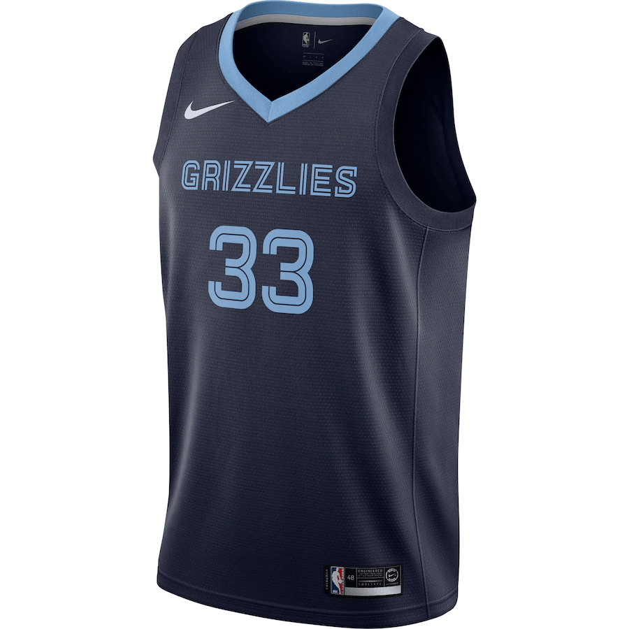 Marc Gasol Memphis Grizzlies Swingman Jersey - Icon Edition - Navy - Friend Lounge Store - Shop for All Things Jerseys Sports - PersonalJerseys