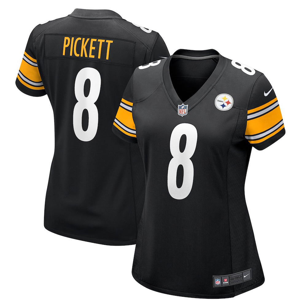 Women's Pittsburgh Steelers Kenny Pickett Game Jersey - Black - PersonalJerseys
