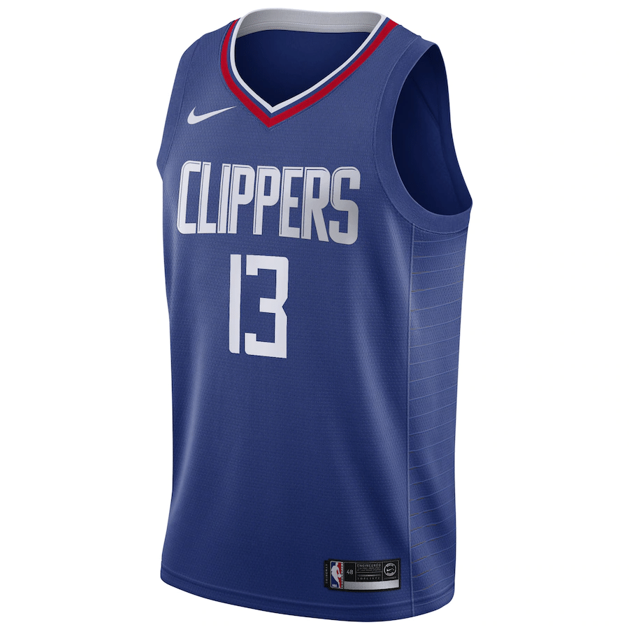 Paul George LA Clippers 201920 Swingman Jersey Blue - Icon Edition - Friend Lounge Store - Shop for All Things Jerseys Sports - PersonalJerseys
