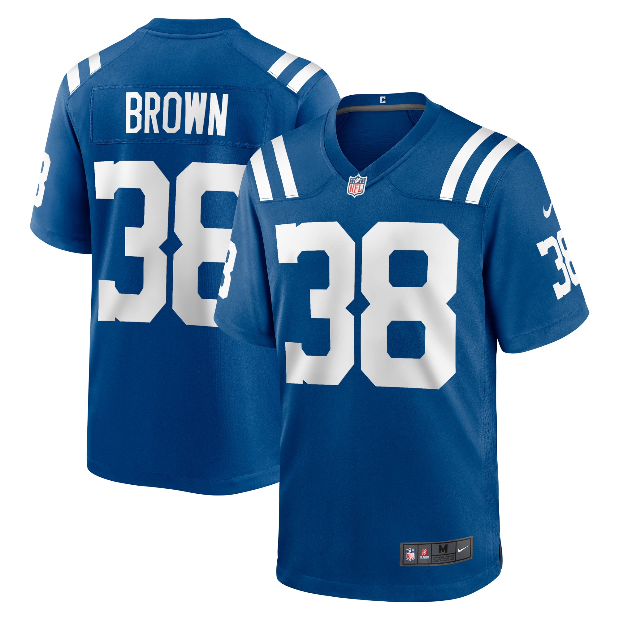 Tony Brown Indianapolis Colts Nike Player Game Jersey - Royal - PersonalJerseys