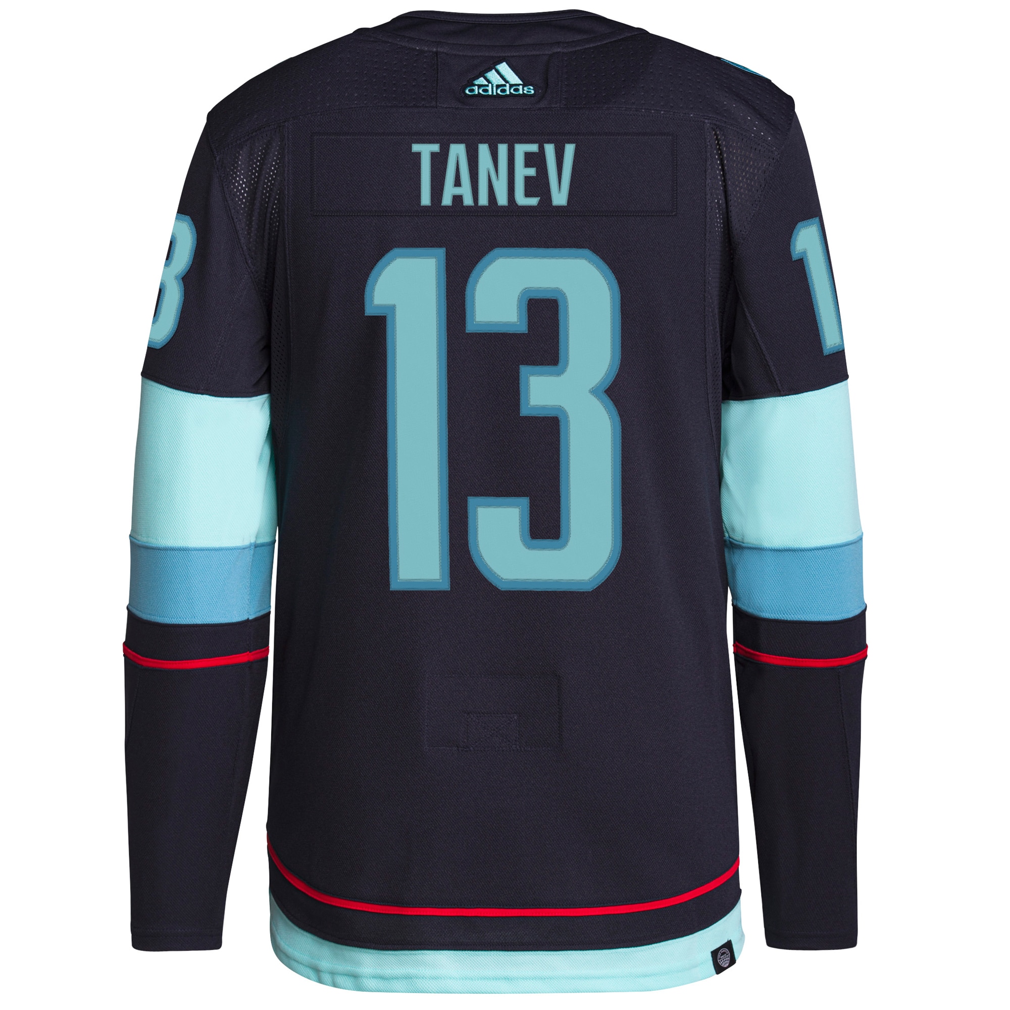Brandon Tanev Seattle Kraken adidas Home Authentic Primegreen Player Jersey - Navy - PersonalJerseys
