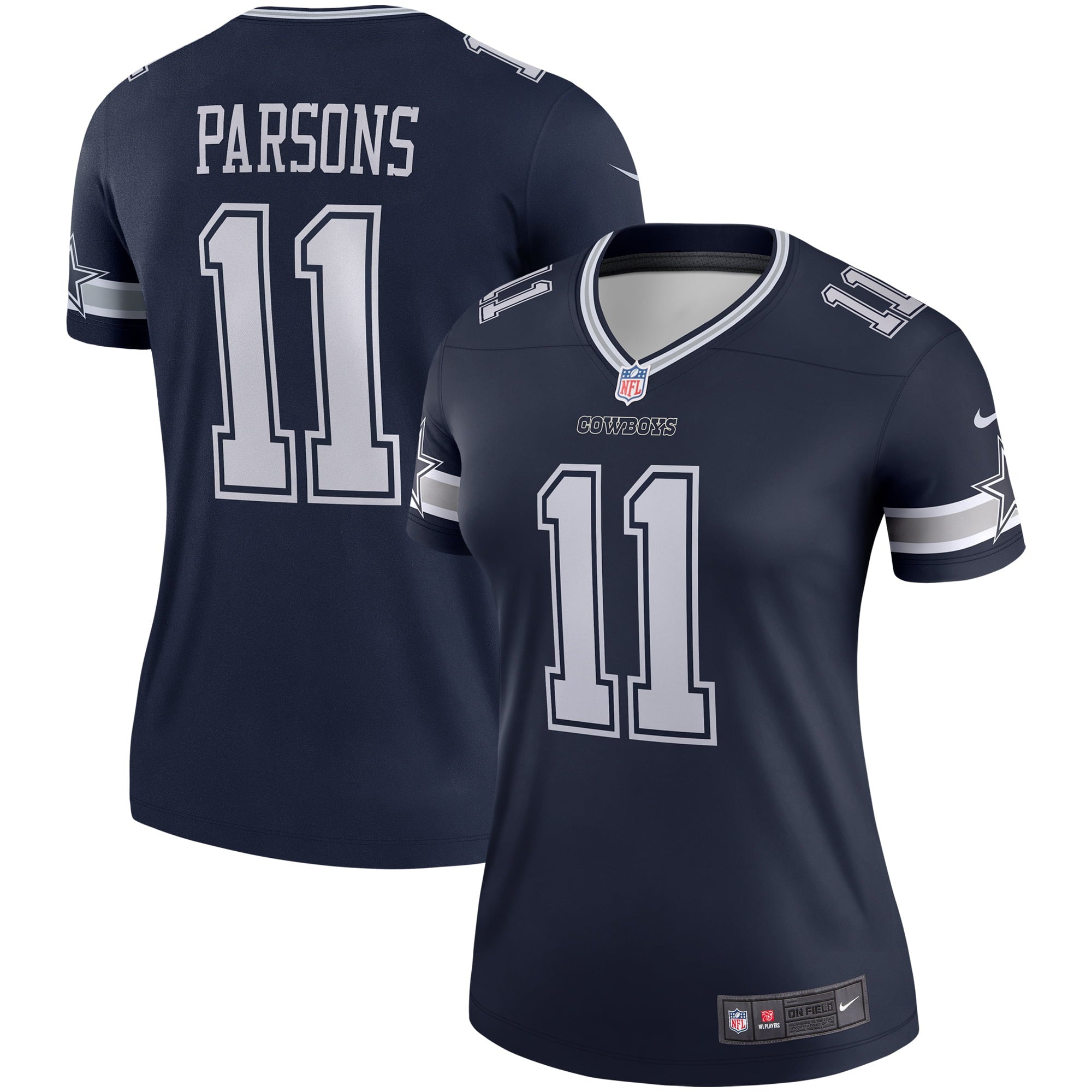 Women's Nike Micah Parsons Navy Dallas Cowboys Legend Jersey - PersonalJerseys