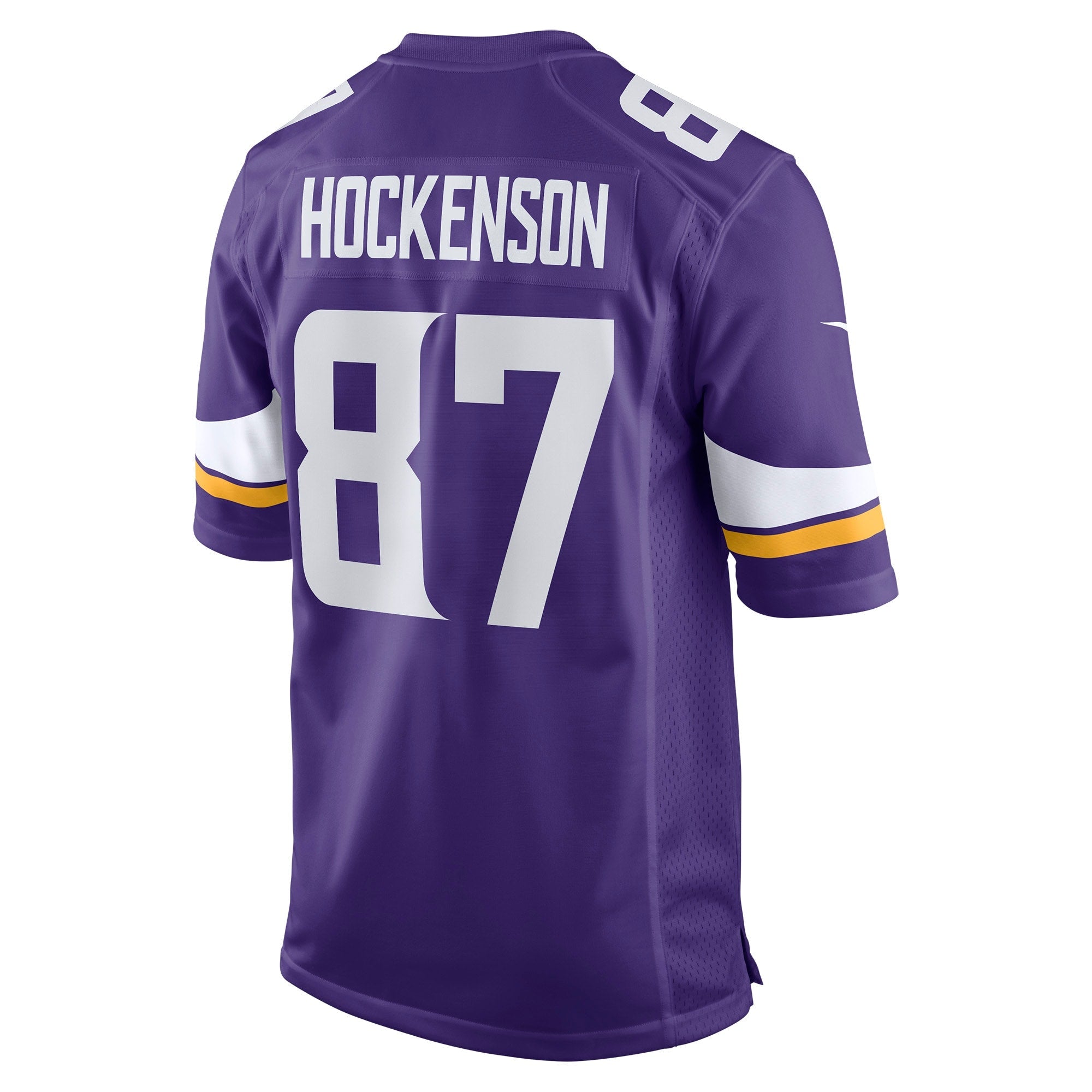 Men's Nike T.J. Hockenson Purple Minnesota Vikings Game Player Jersey - PersonalJerseys