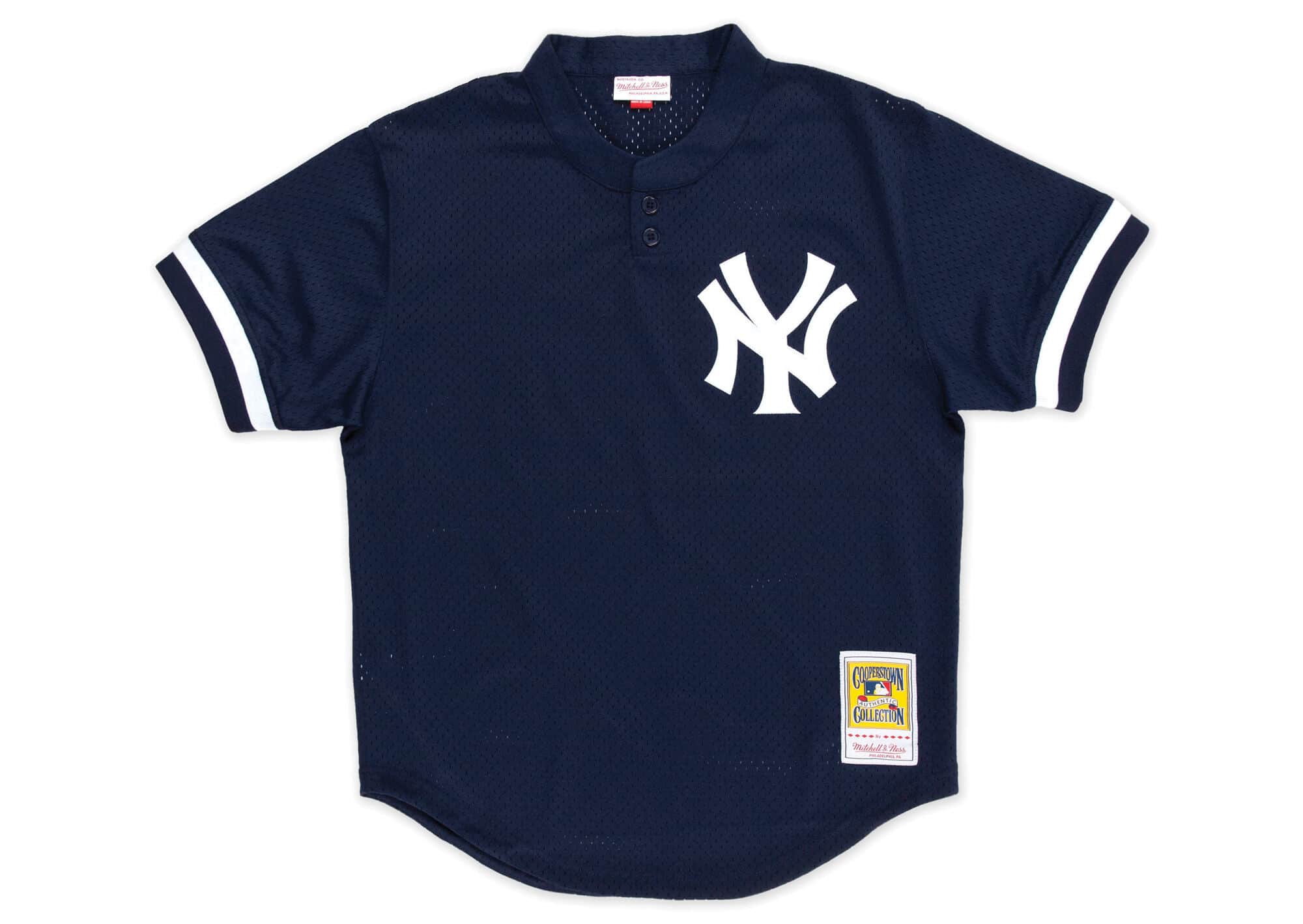 Authentic Bernie Williams New York Yankees 1995 Pullover Jersey - PersonalJerseys