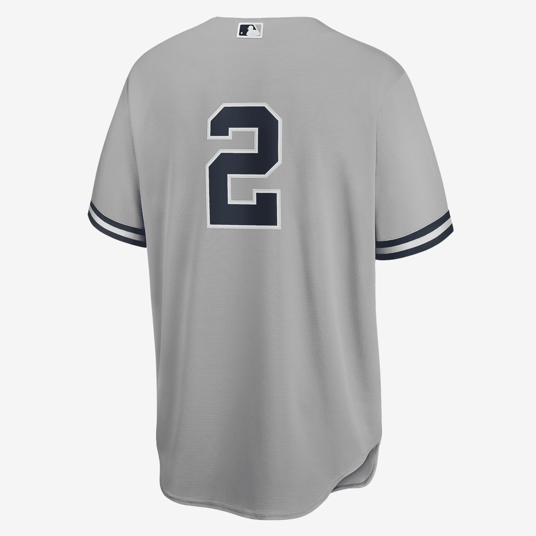 MLB New York Yankees (Derek Jeter) Men's Replica Baseball Jersey - Grey Heather - PersonalJerseys