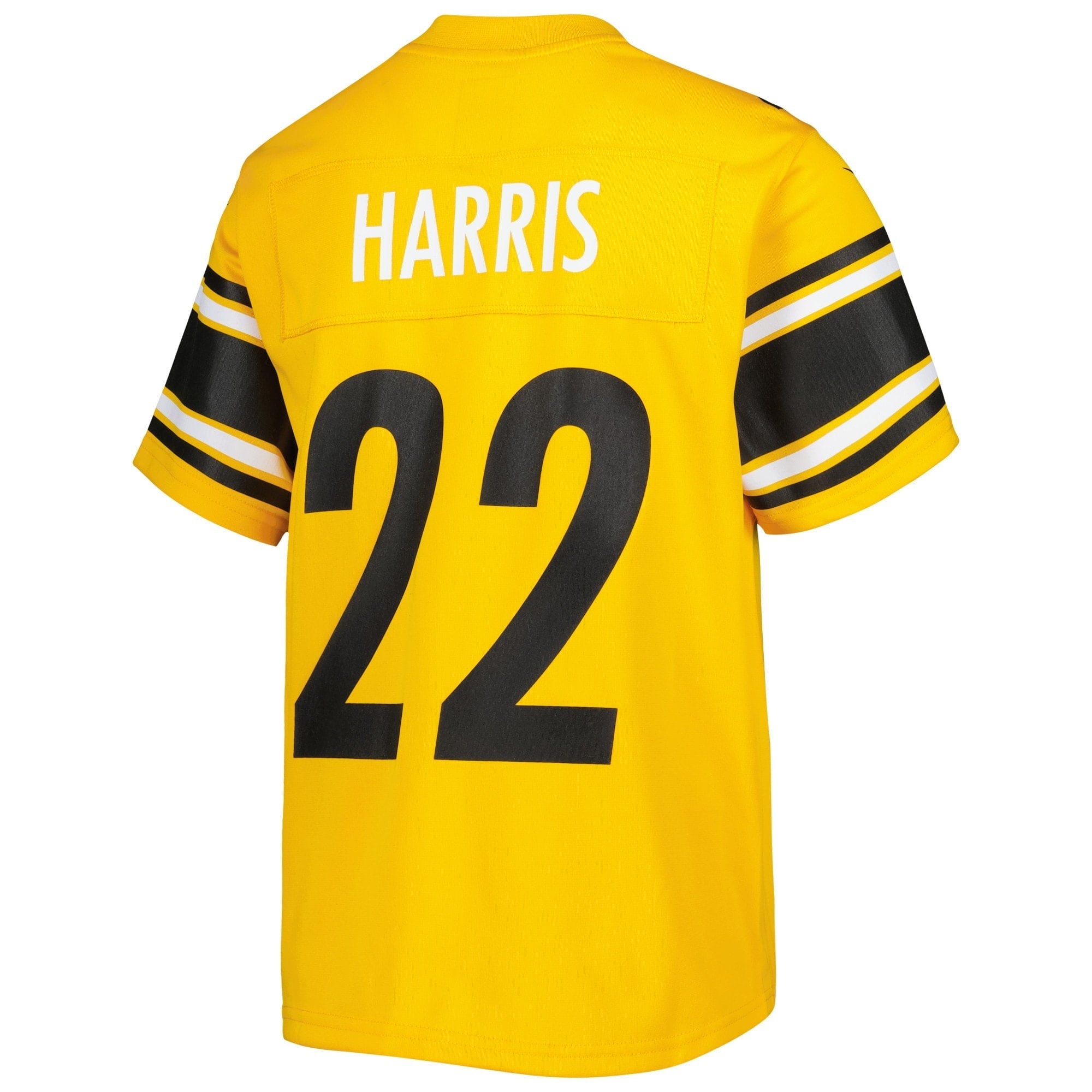 Youth Nike Najee Harris Gold Pittsburgh Steelers Inverted Game Jersey - PersonalJerseys