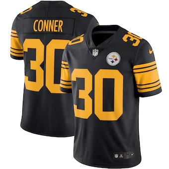 James Conner Pittsburgh Steelers Color Rush Vapor Limited Jersey - Black - Friend Lounge Store - Shop for All Things Jerseys Sports - PersonalJerseys