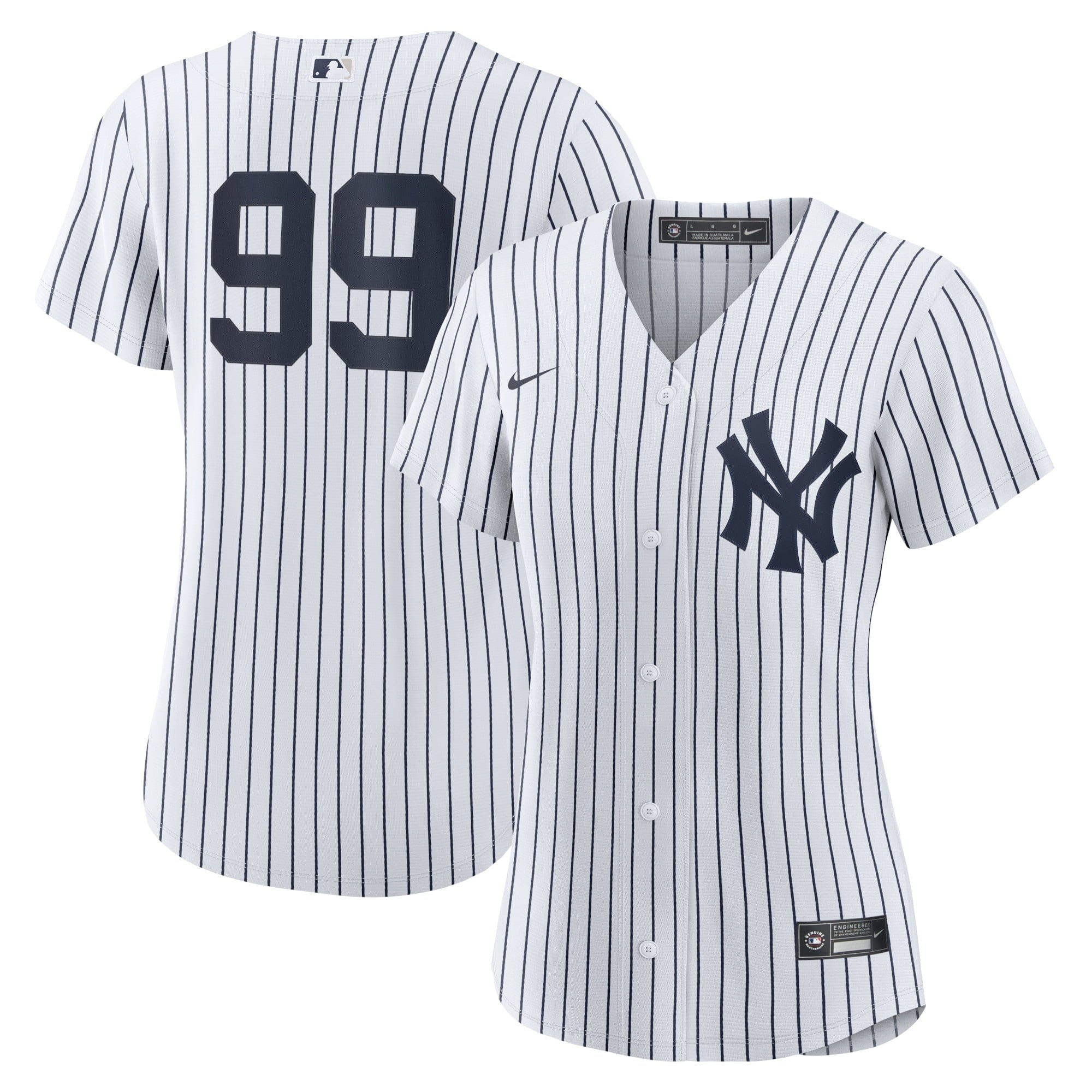 Women's Nike Aaron Judge White New York Yankees Home Replica Player Jersey - PersonalJerseys