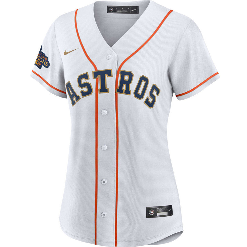 Women's Houston Astros Jeremy Pena World Series Champions Replica Jersey - White - PersonalJerseys