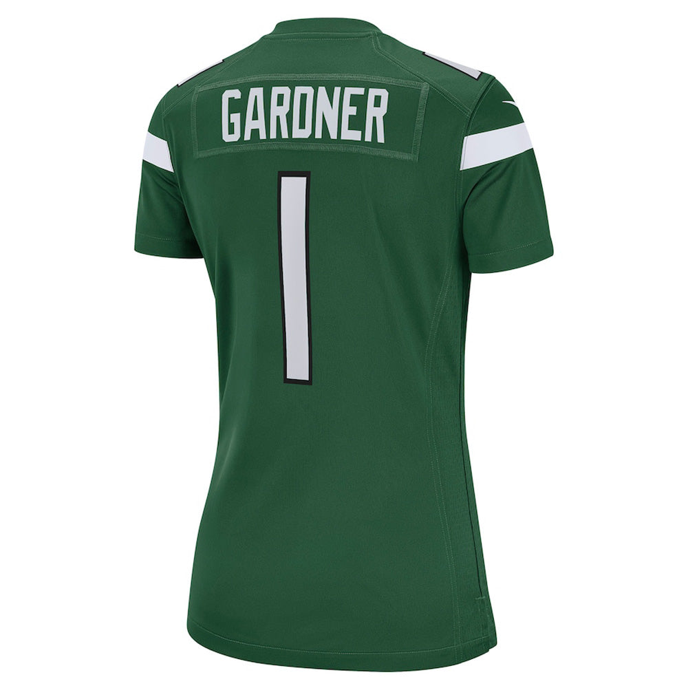 Women's New York Jets Sauce Gardner Game Jersey - Green - Sports Wear Jersey - PersonalJerseys