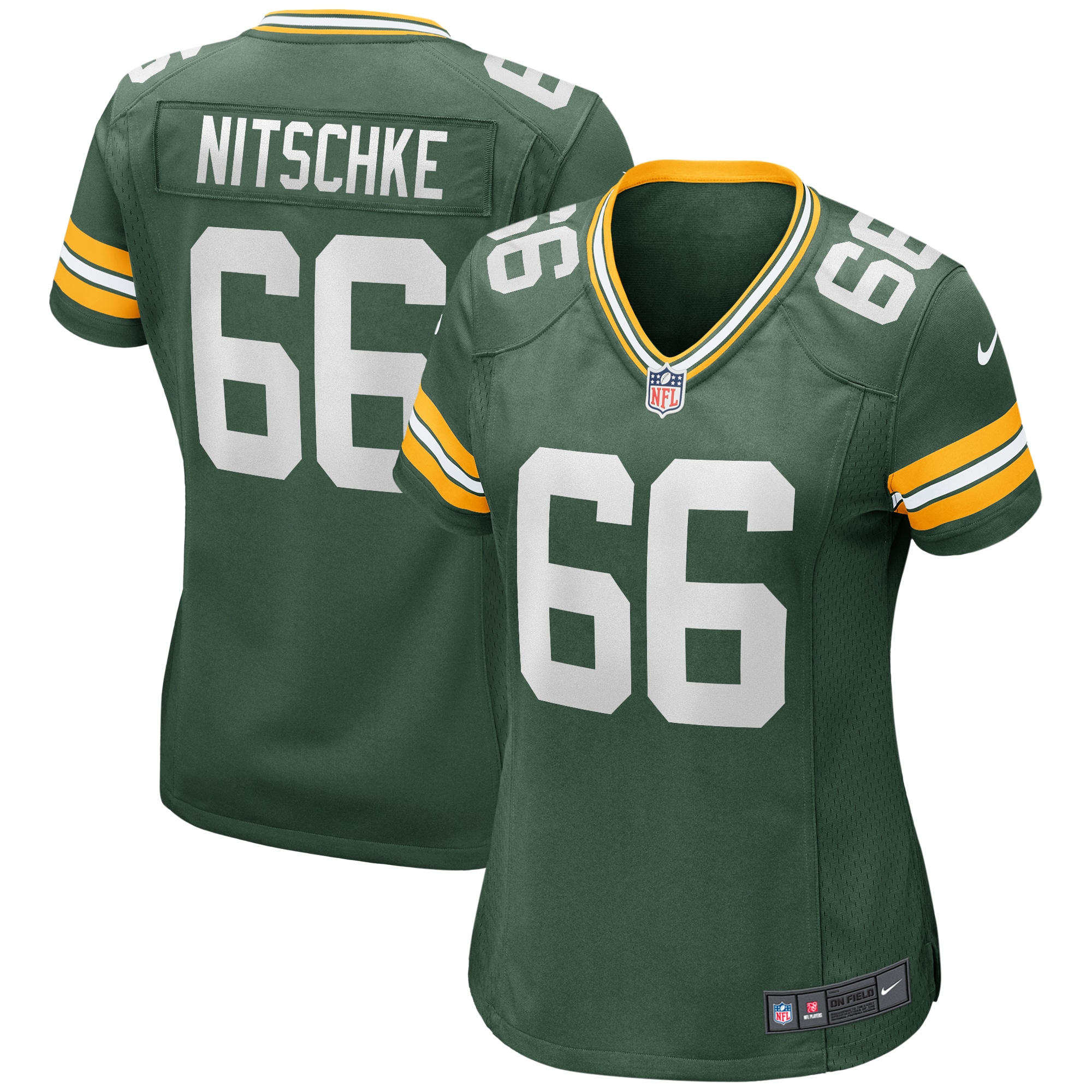 Green Bay Packers Ray Nitschke Green Game Retired Player Jersey for Youth Women Men - Friend Lounge Store - Shop for All Things Jerseys Sports - PersonalJerseys